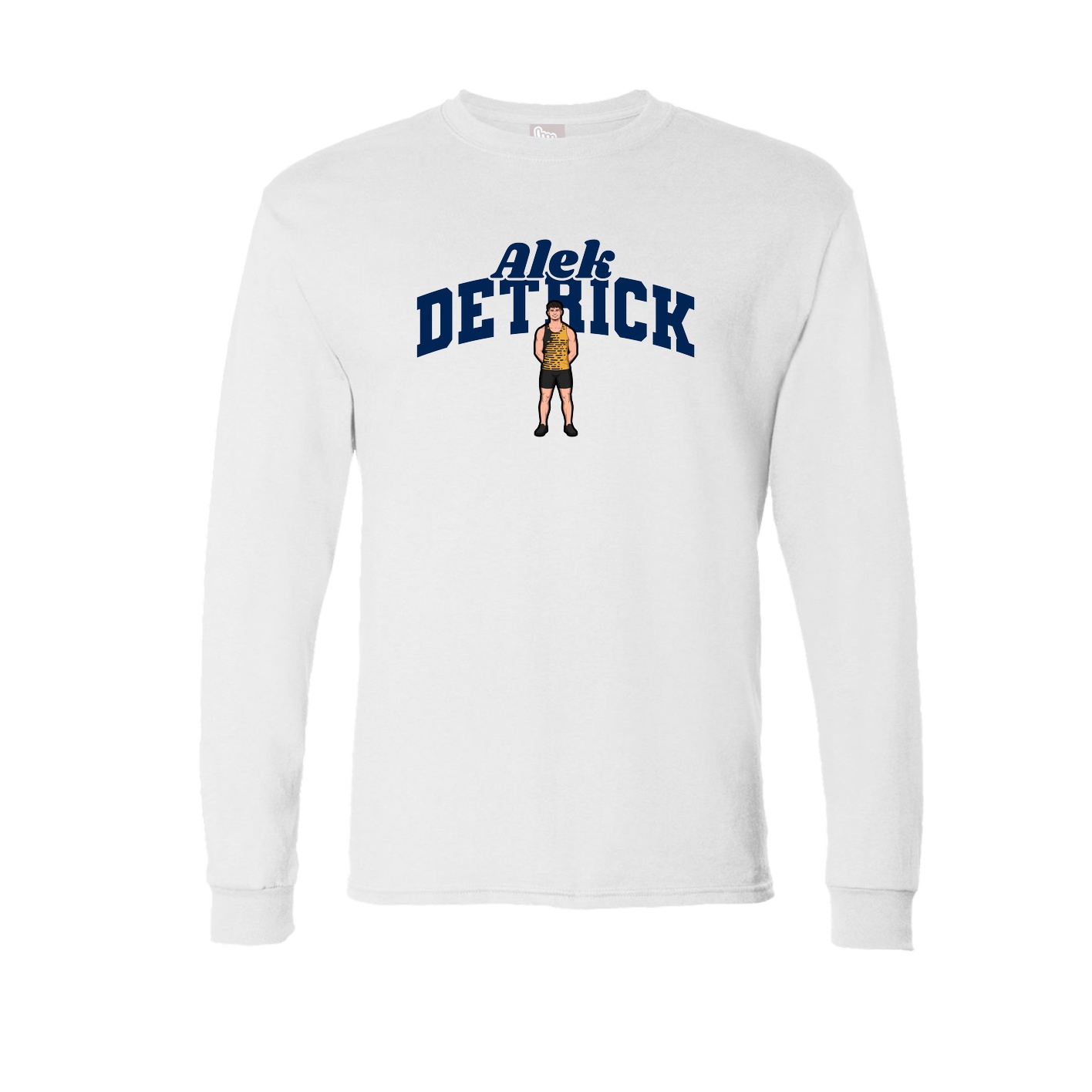 Long Sleeve Tee — Signature Arch in White