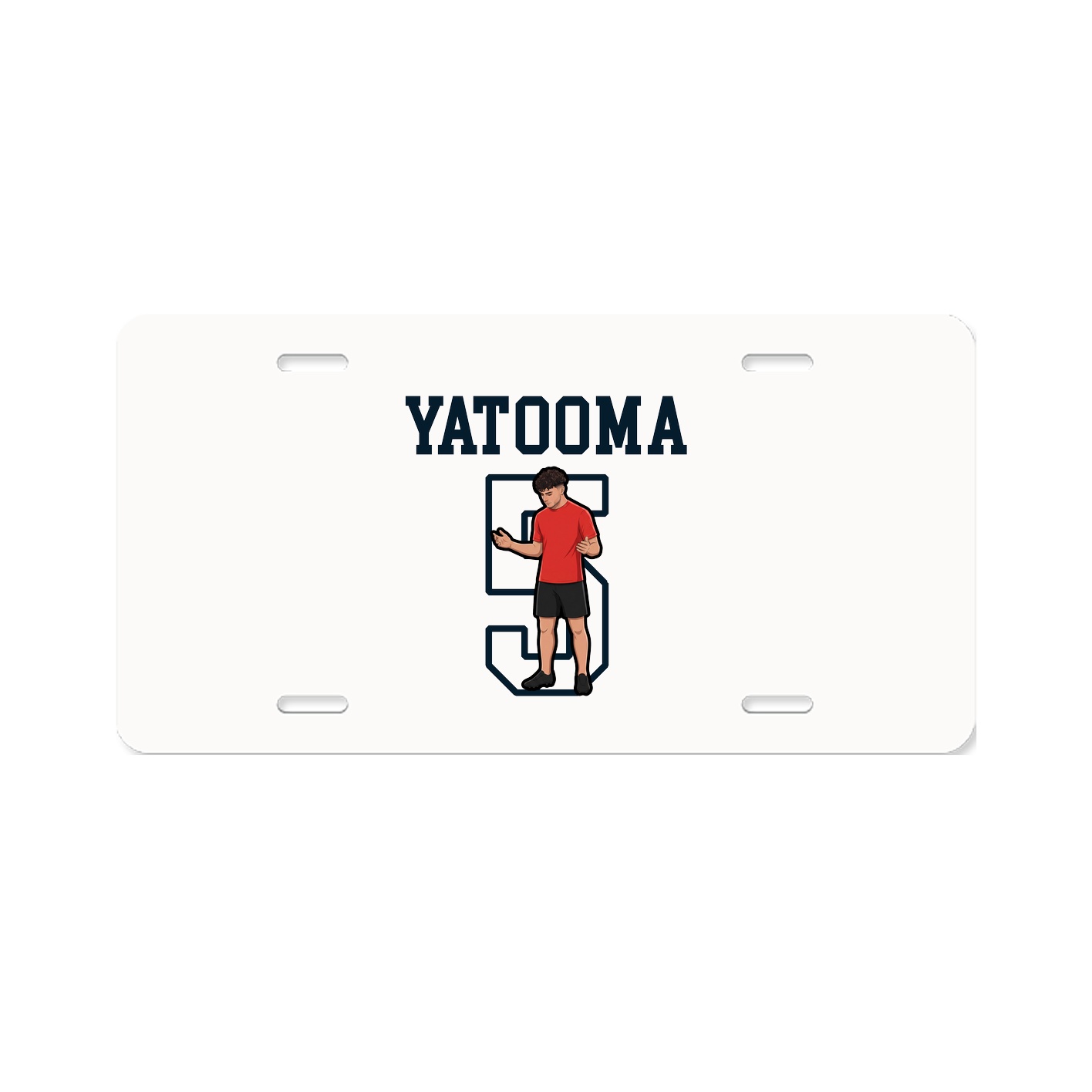 License Plate — Shirsey in Classic