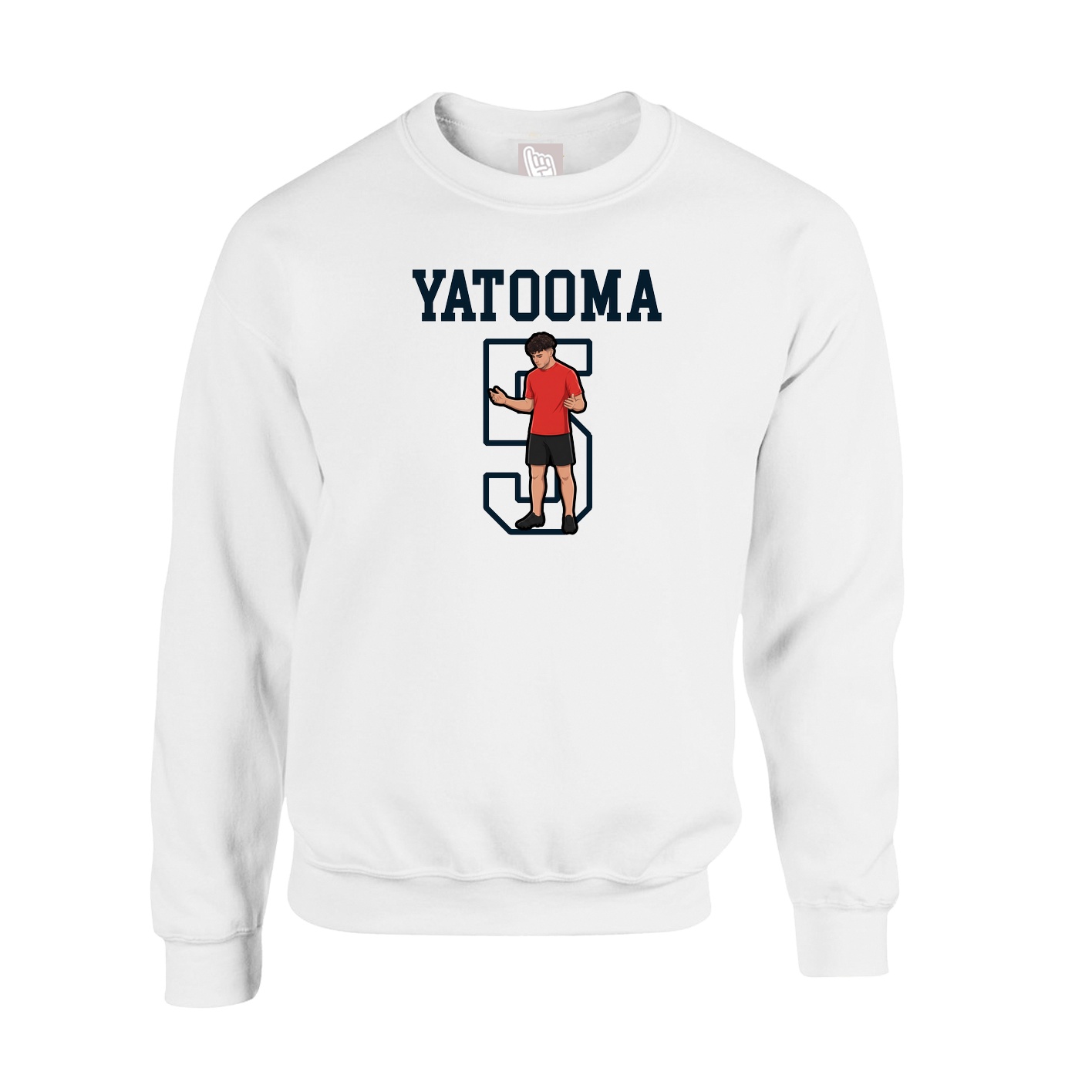 Fleece Crew — Shirsey in White