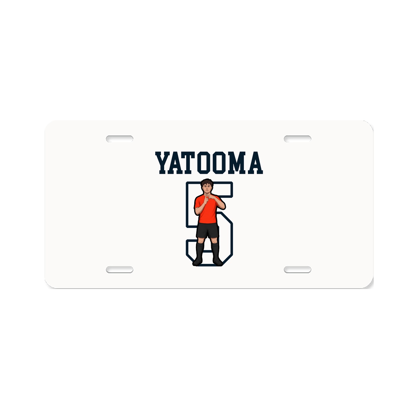 License Plate — Shirsey in Classic