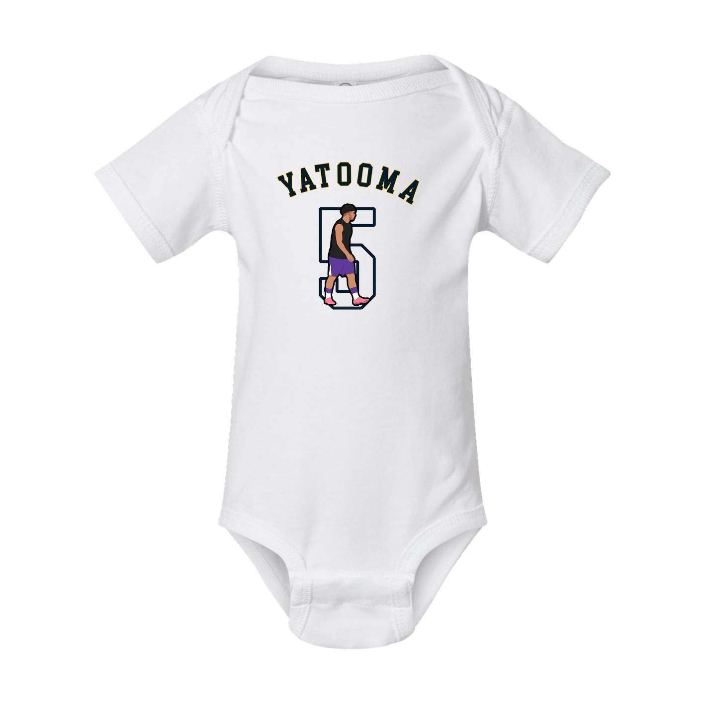Baby Onesie — Shirsey Arch in White