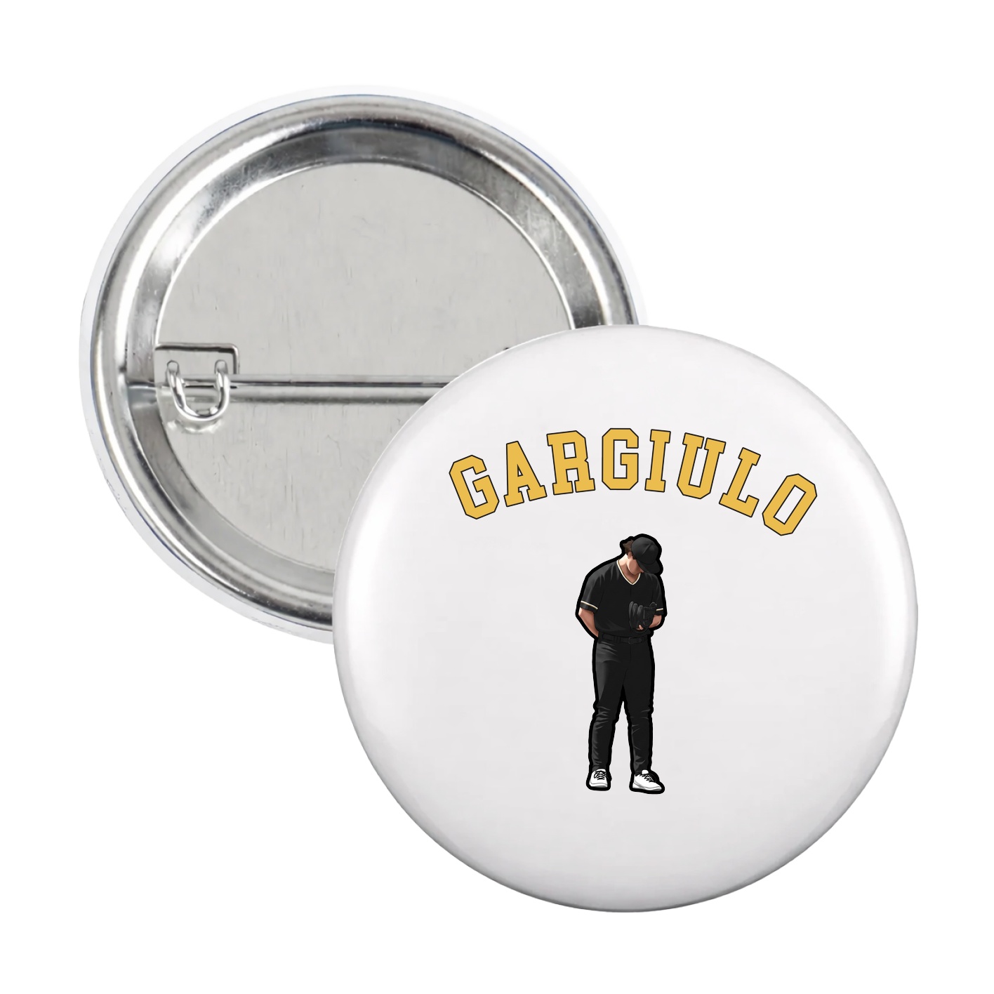 Game Day Button — Shirsey Arch in White