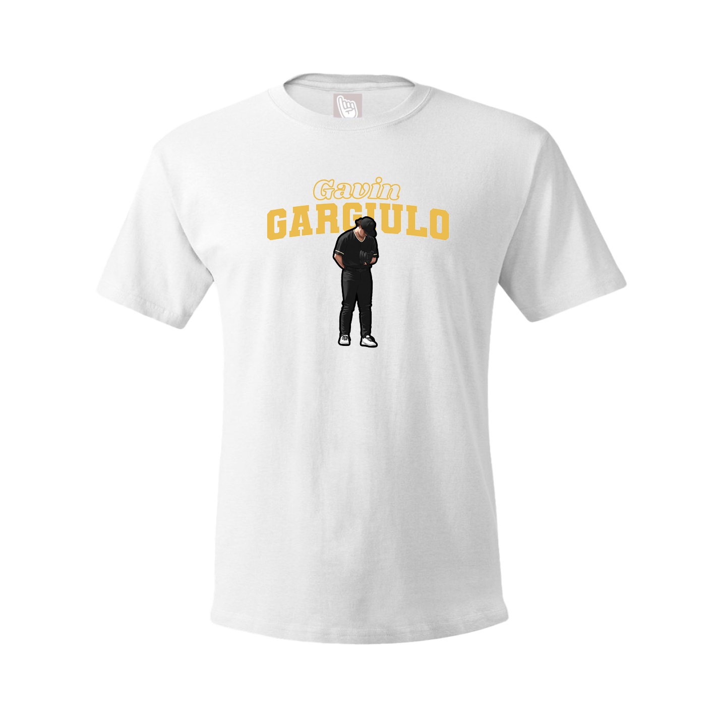 Tee — Name Arch in White