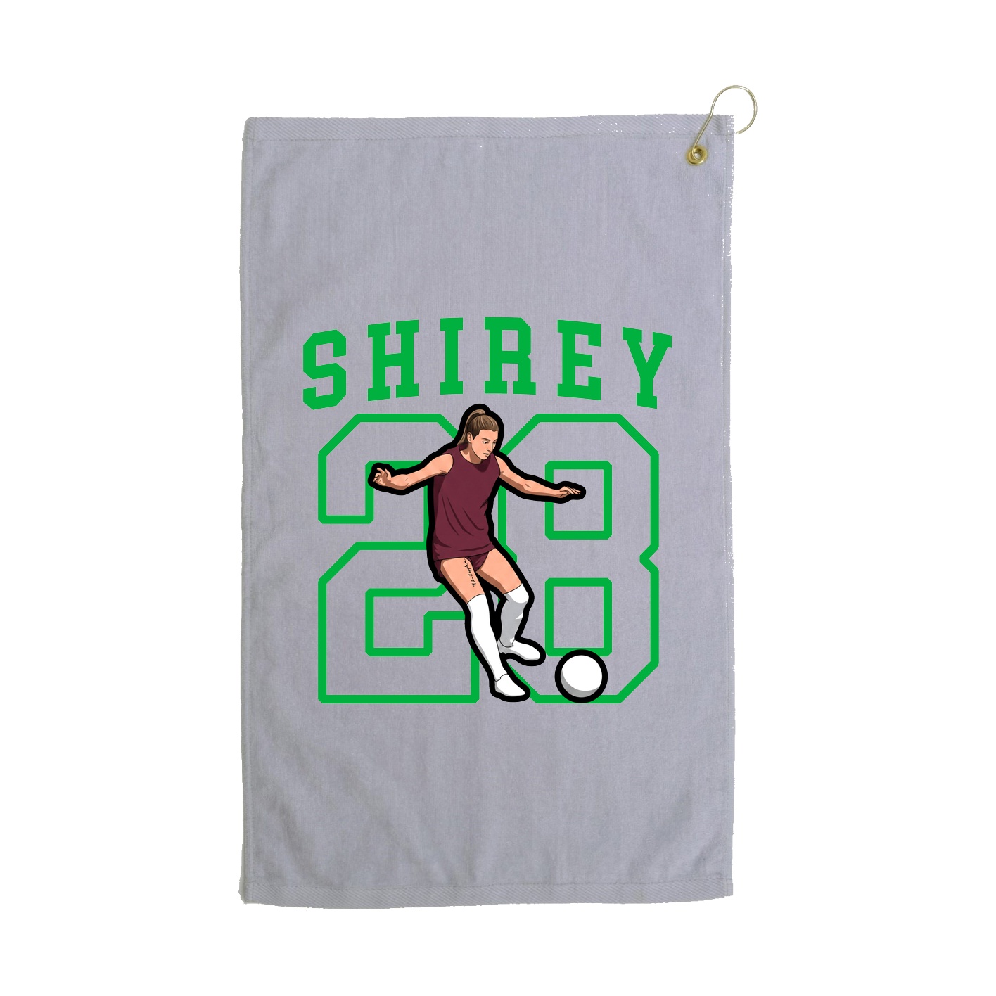 Golf Towel — Shirsey in Grey