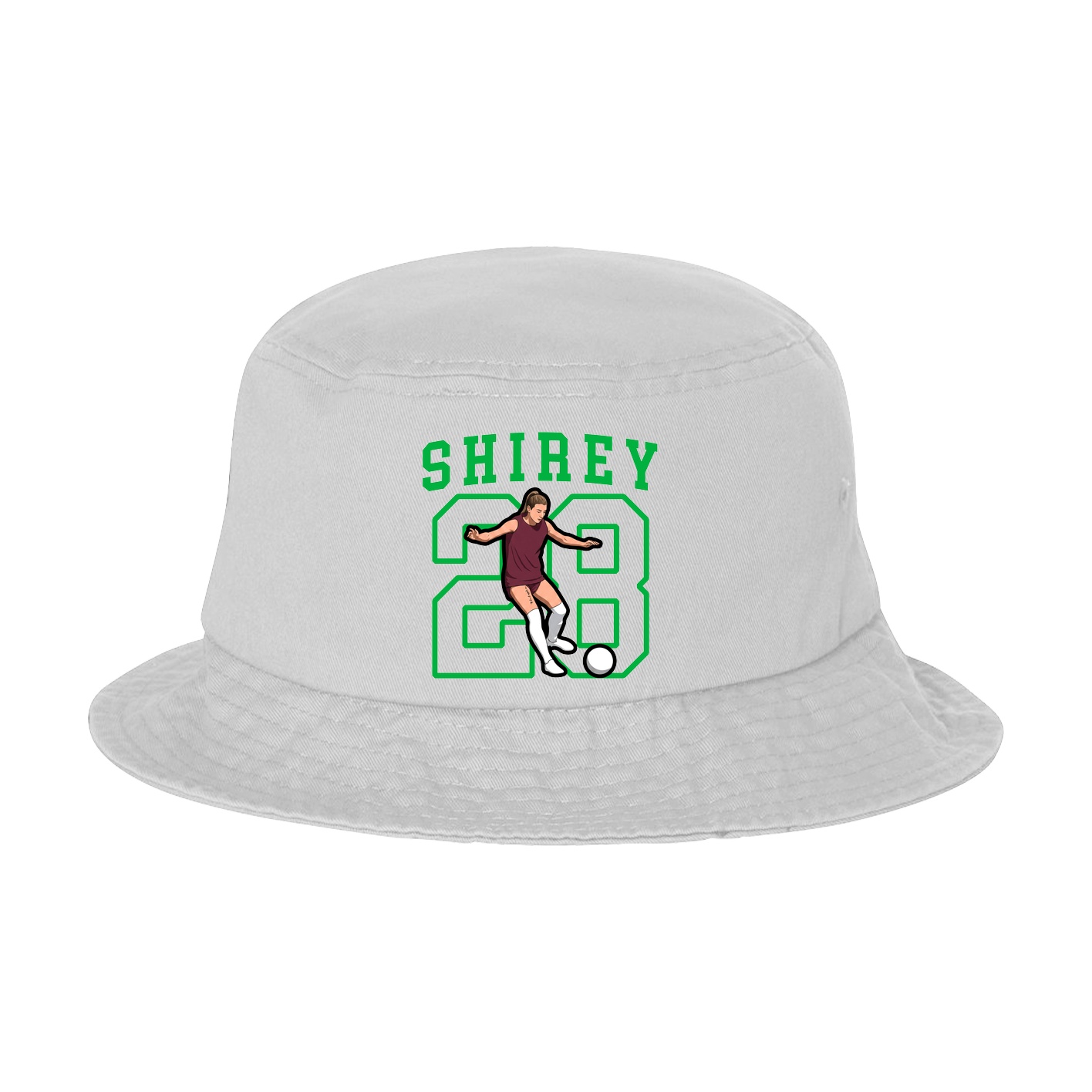 Bucket Cap — Shirsey in White