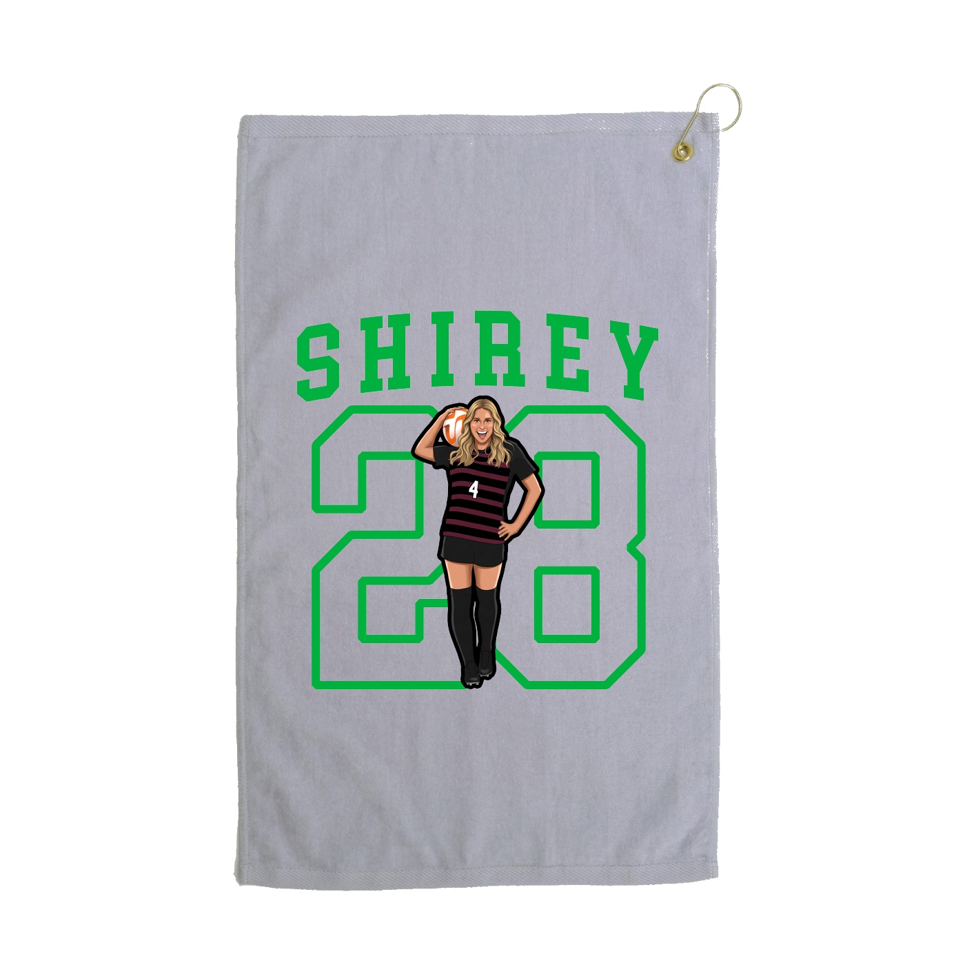 Golf Towel — Shirsey in Grey