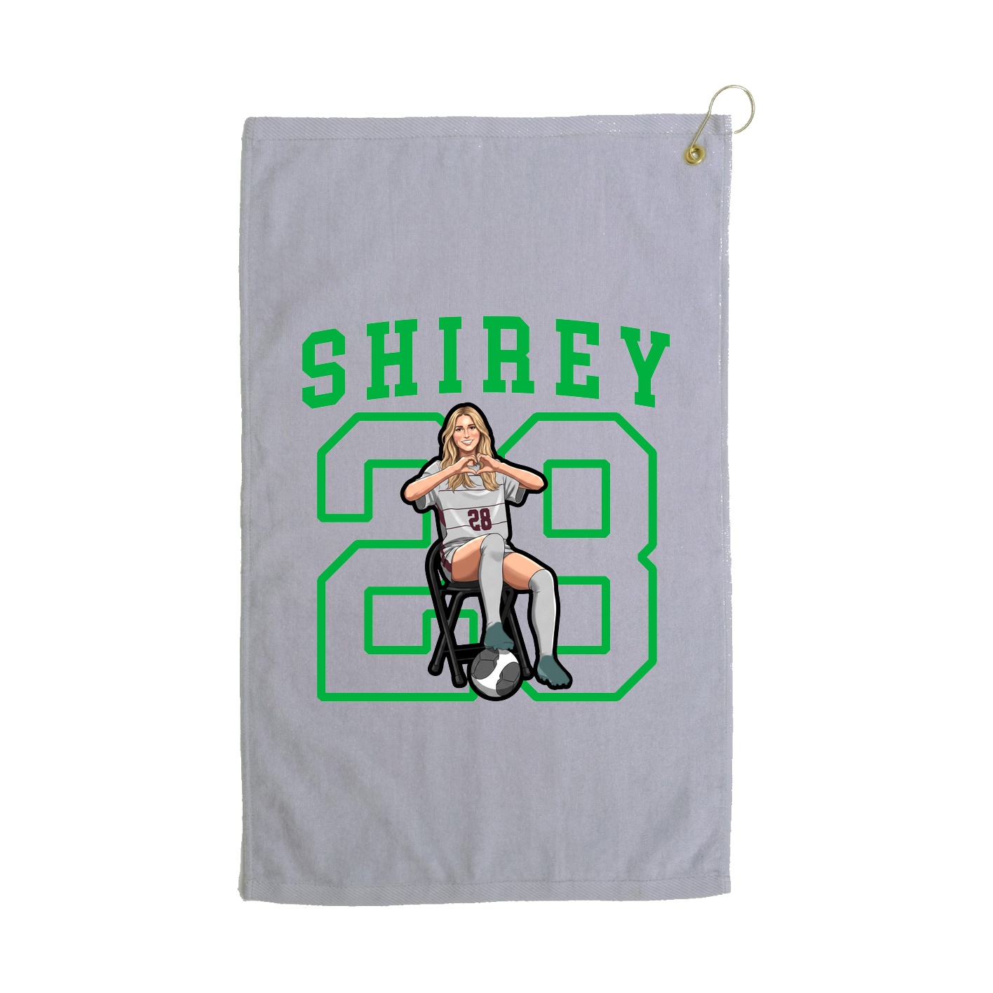 Terry Velour Golf Towel