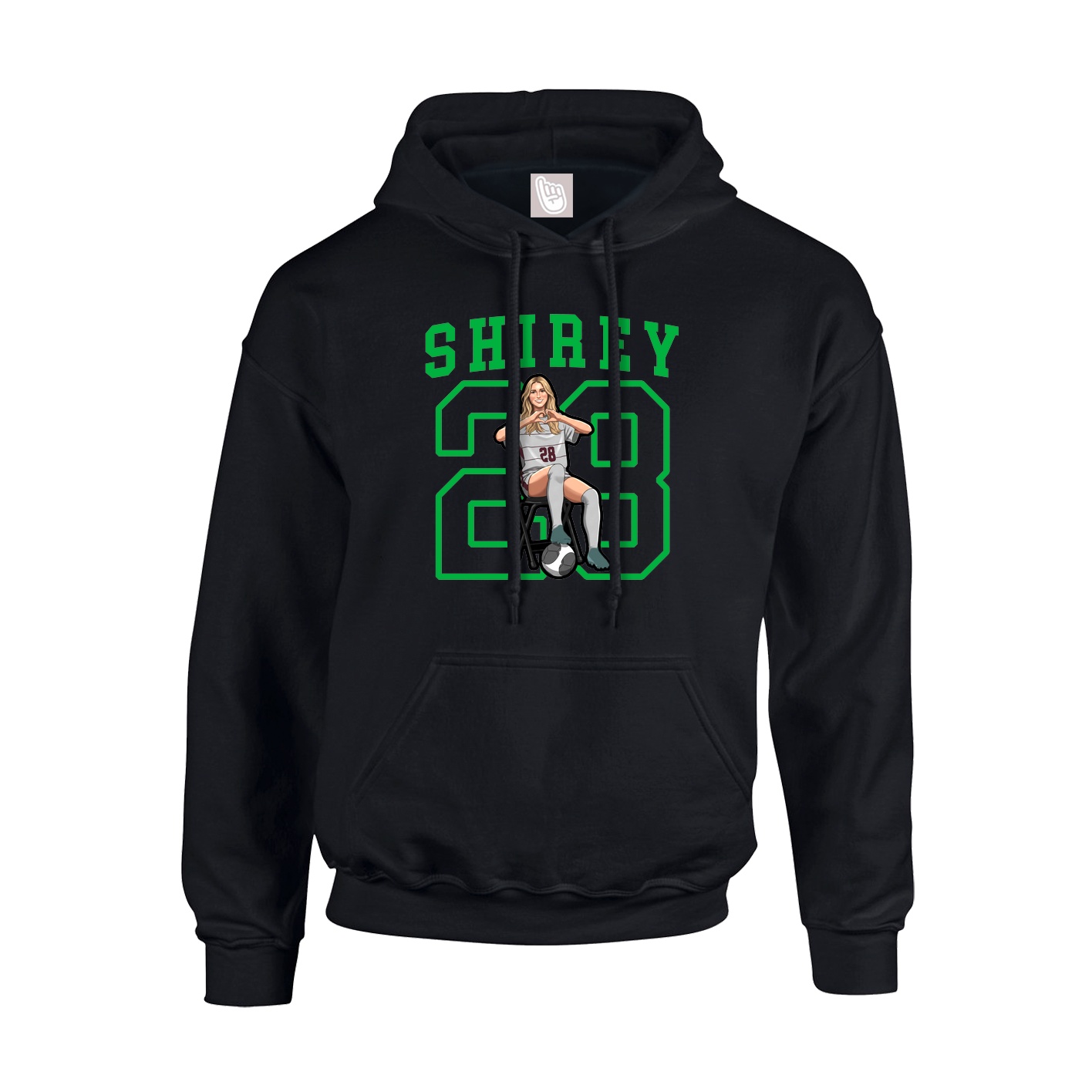 Hoodie — Shirsey in Black