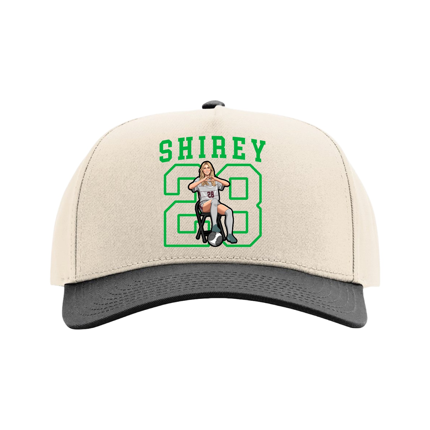 Full Fabric Five-Panel Champ Cap
