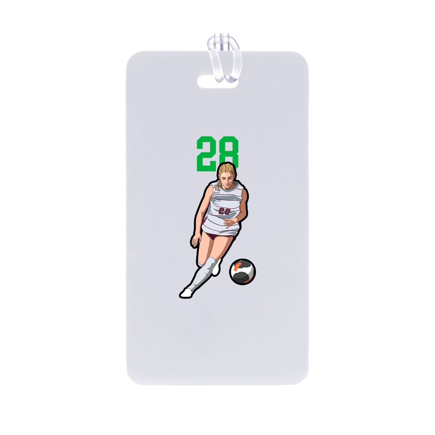 Bag Tag — Number Top in Classic