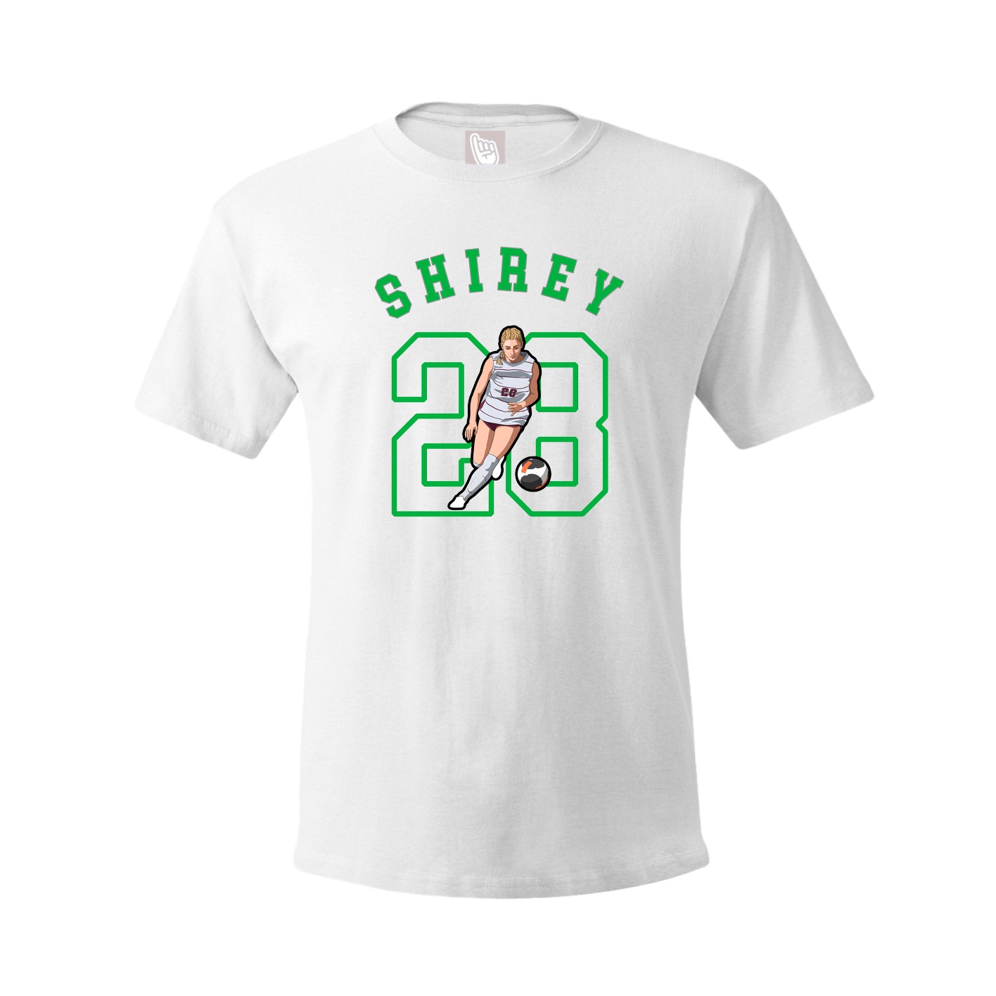 Tee — Shirsey Arch in White