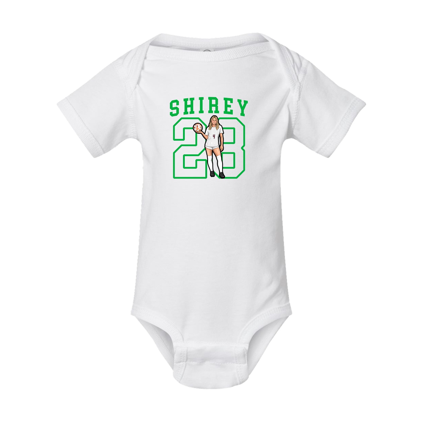 Baby Onesie — Shirsey in White