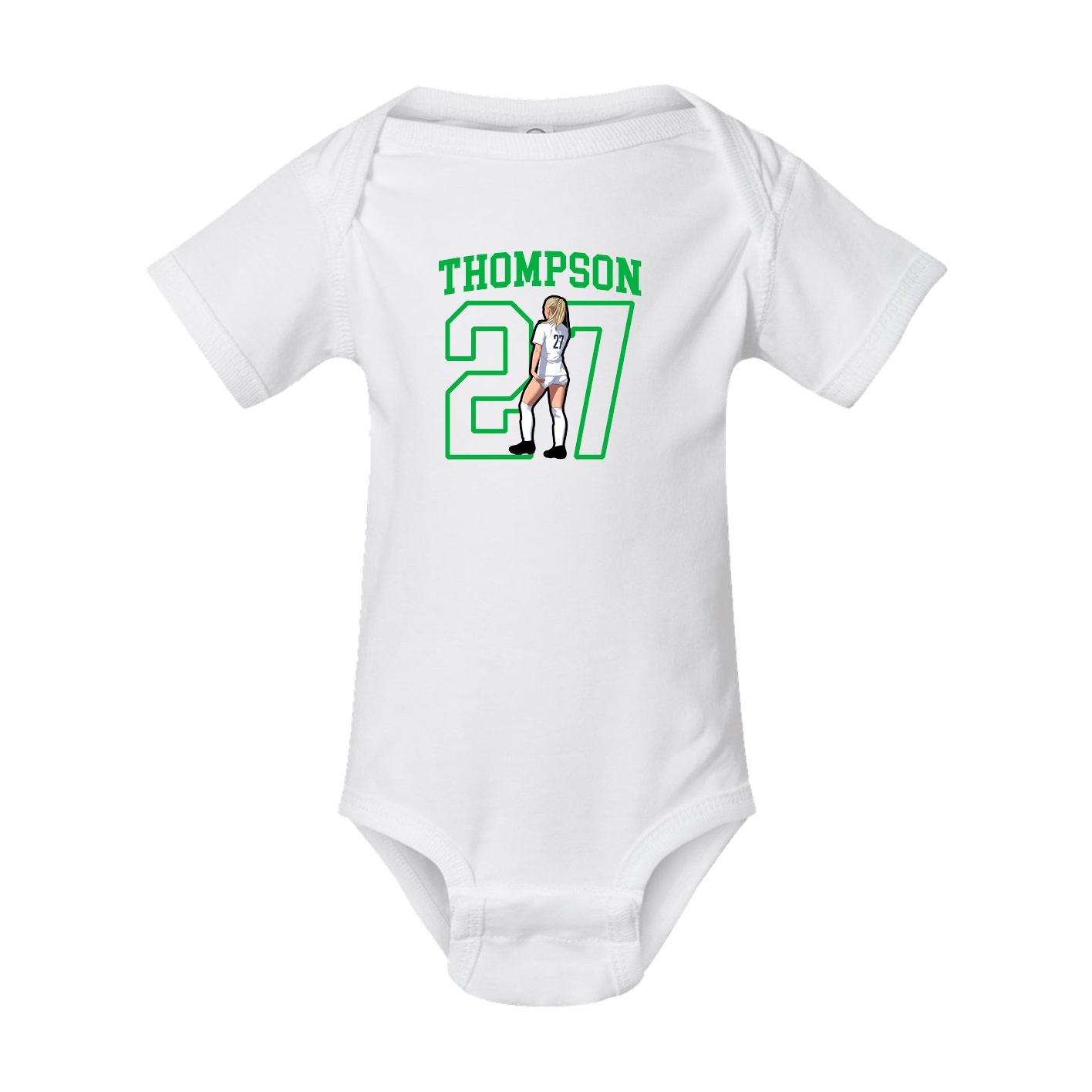 Baby Onesie — Shirsey in White