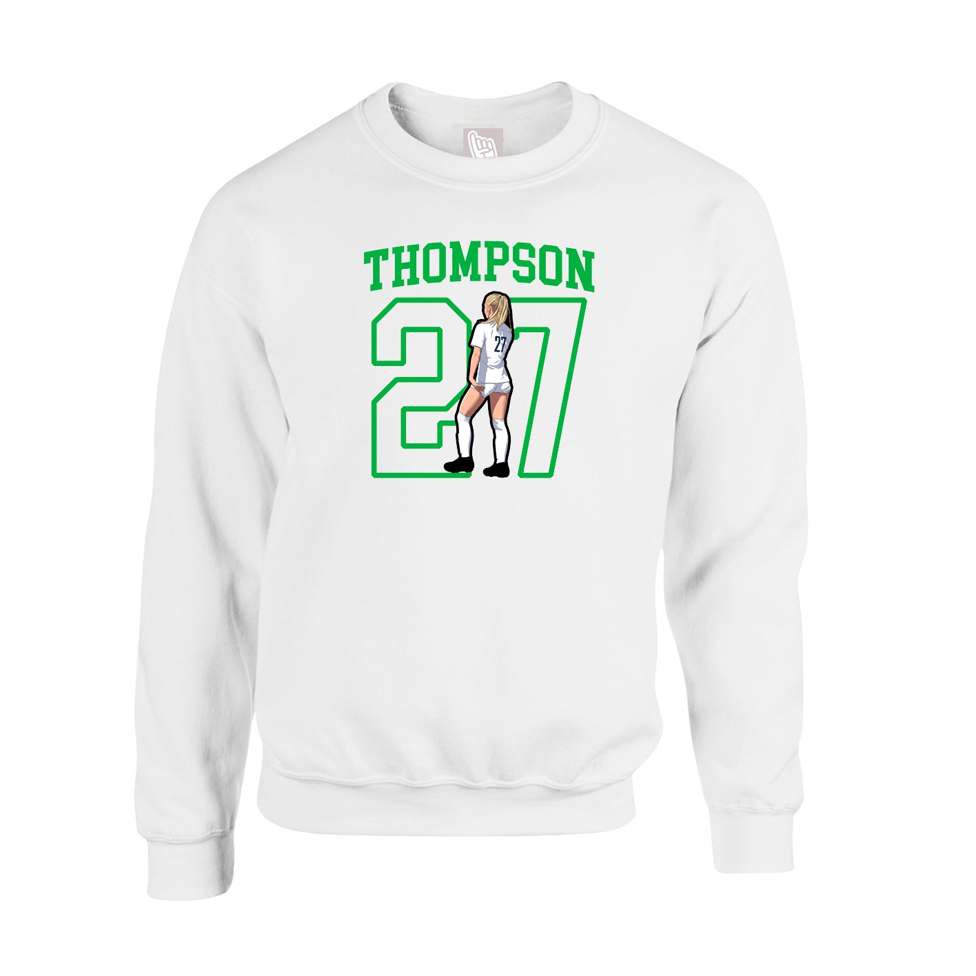 Fleece Crew — Shirsey in White