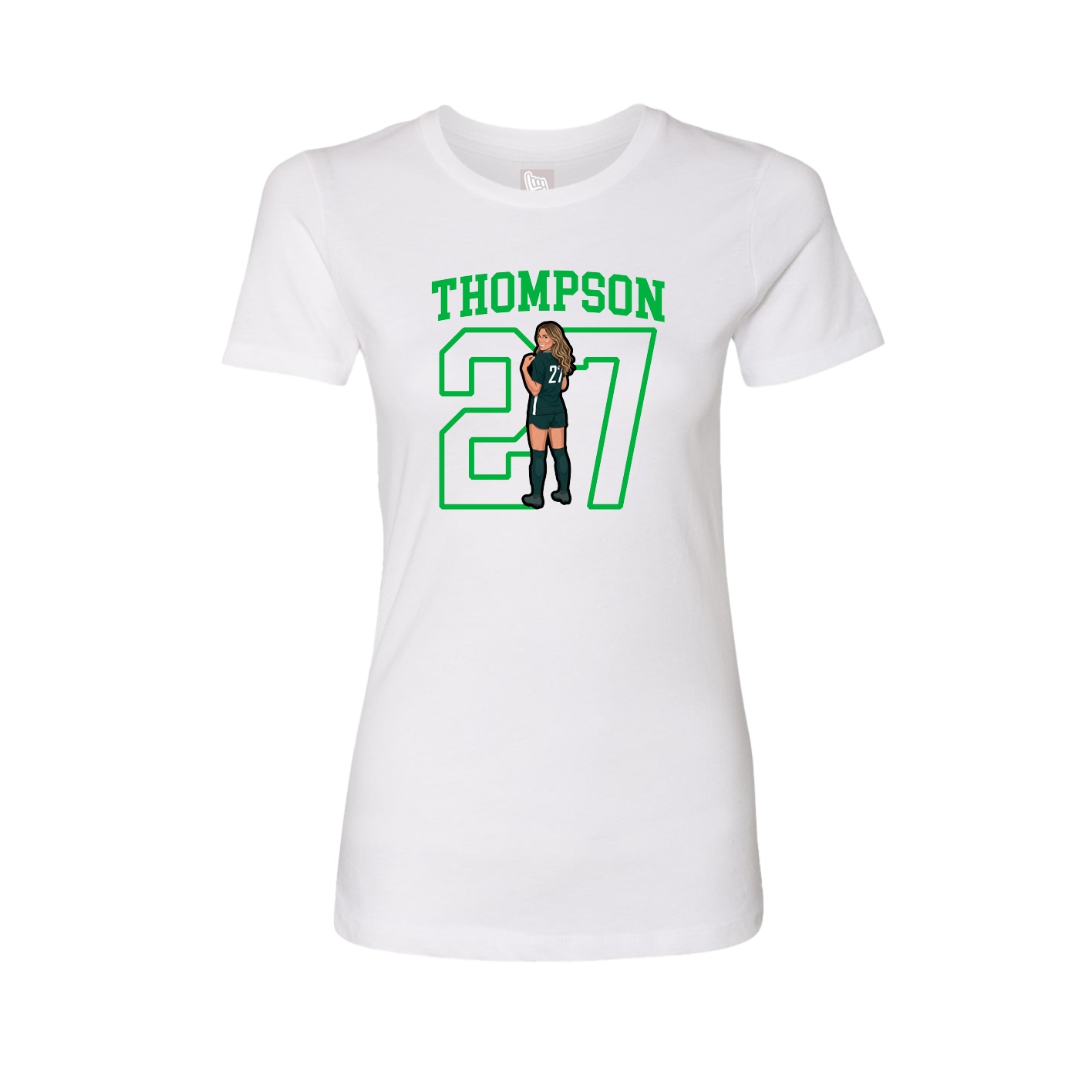Fitted Women's Tee — Shirsey in White