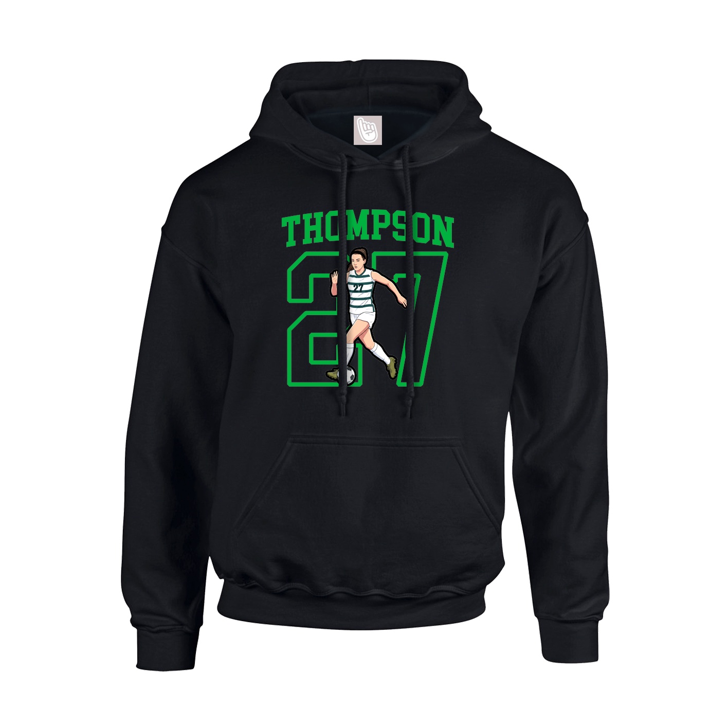 Hoodie — Shirsey in Black