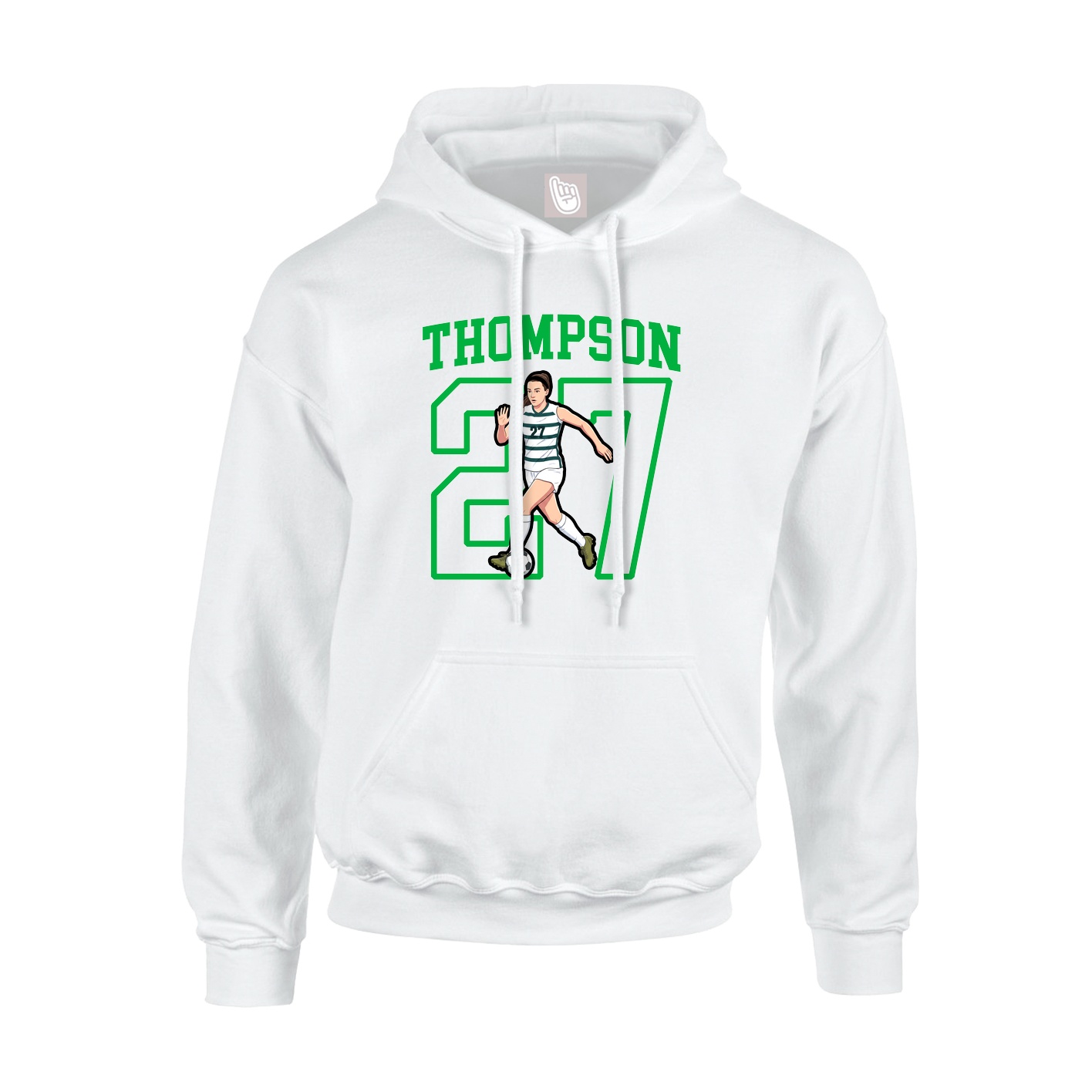 Youth Hoodie — Shirsey in White