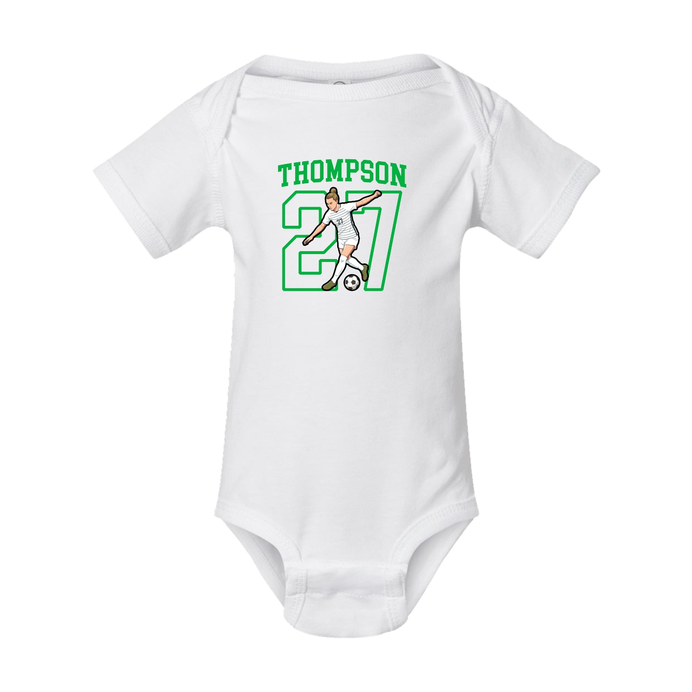 Baby Onesie — Shirsey in White
