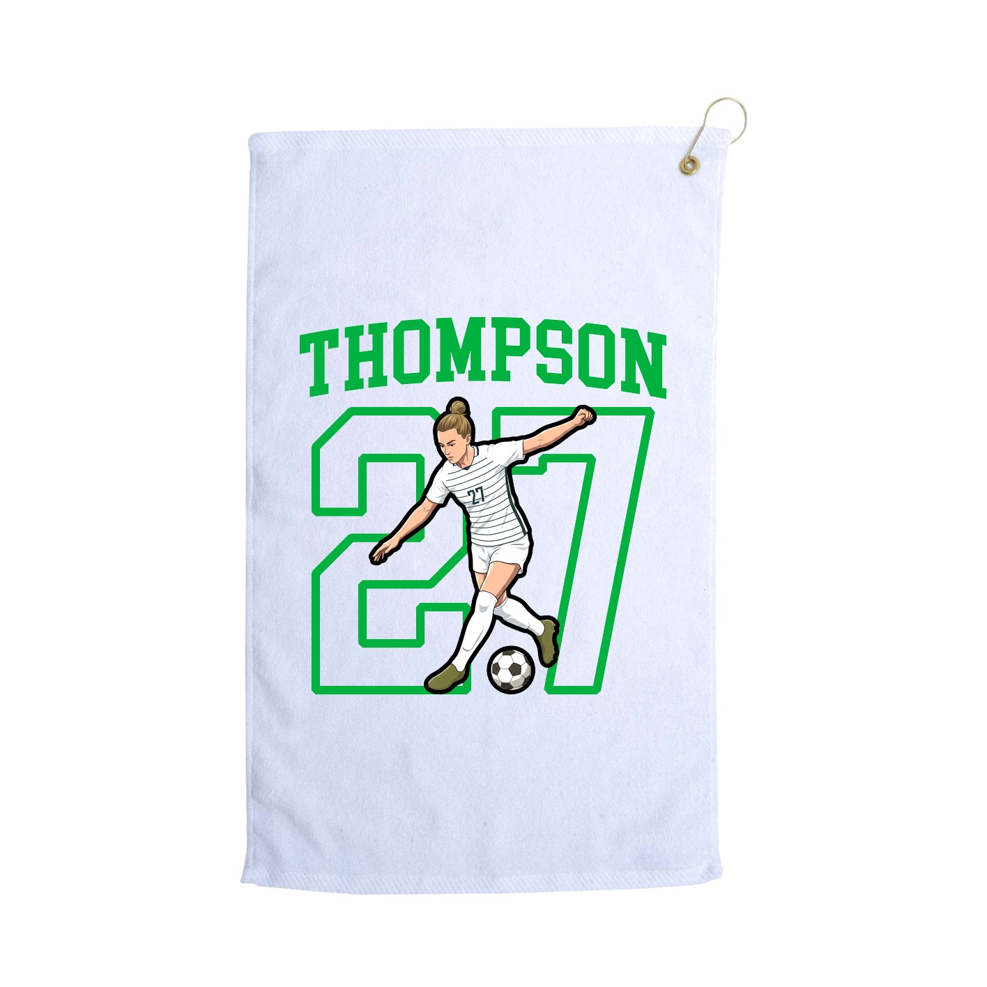 Golf Towel — Shirsey in White