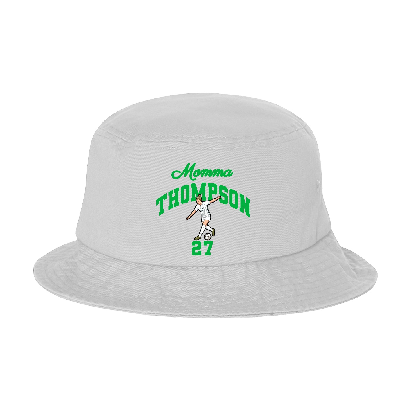 Bucket Cap — Mothers Day Arch in White