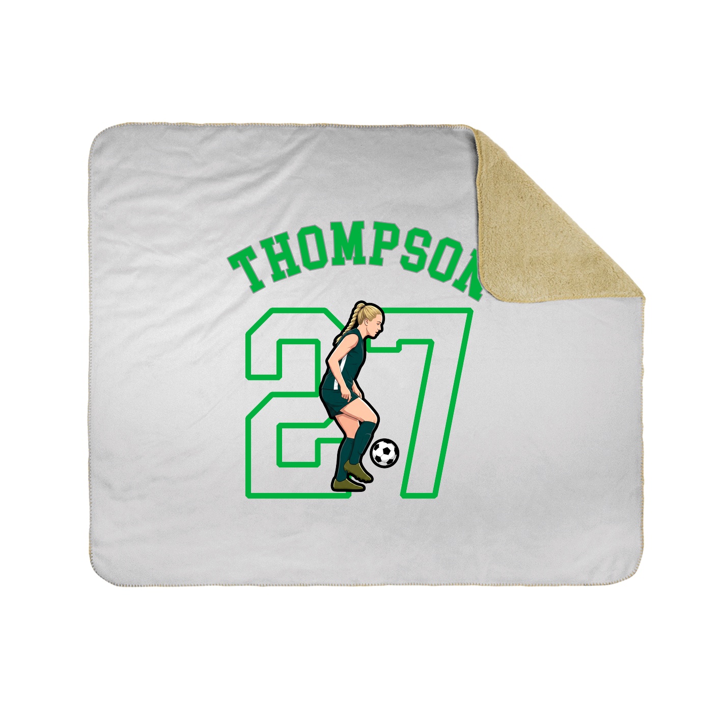 Throw Blanket — Shirsey Arch in White