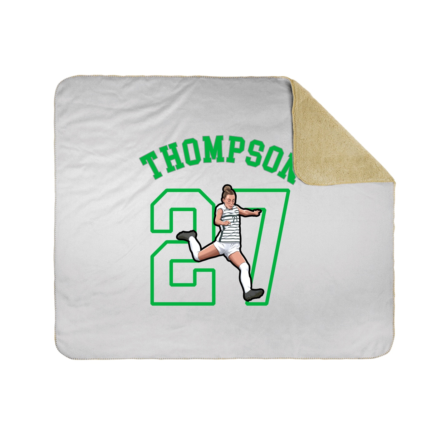 Throw Blanket — Shirsey Arch in White