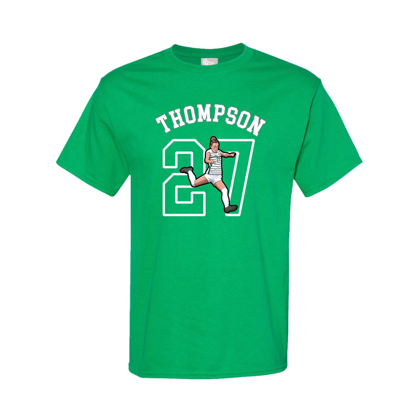 Youth Tee — Shirsey Arch in Green