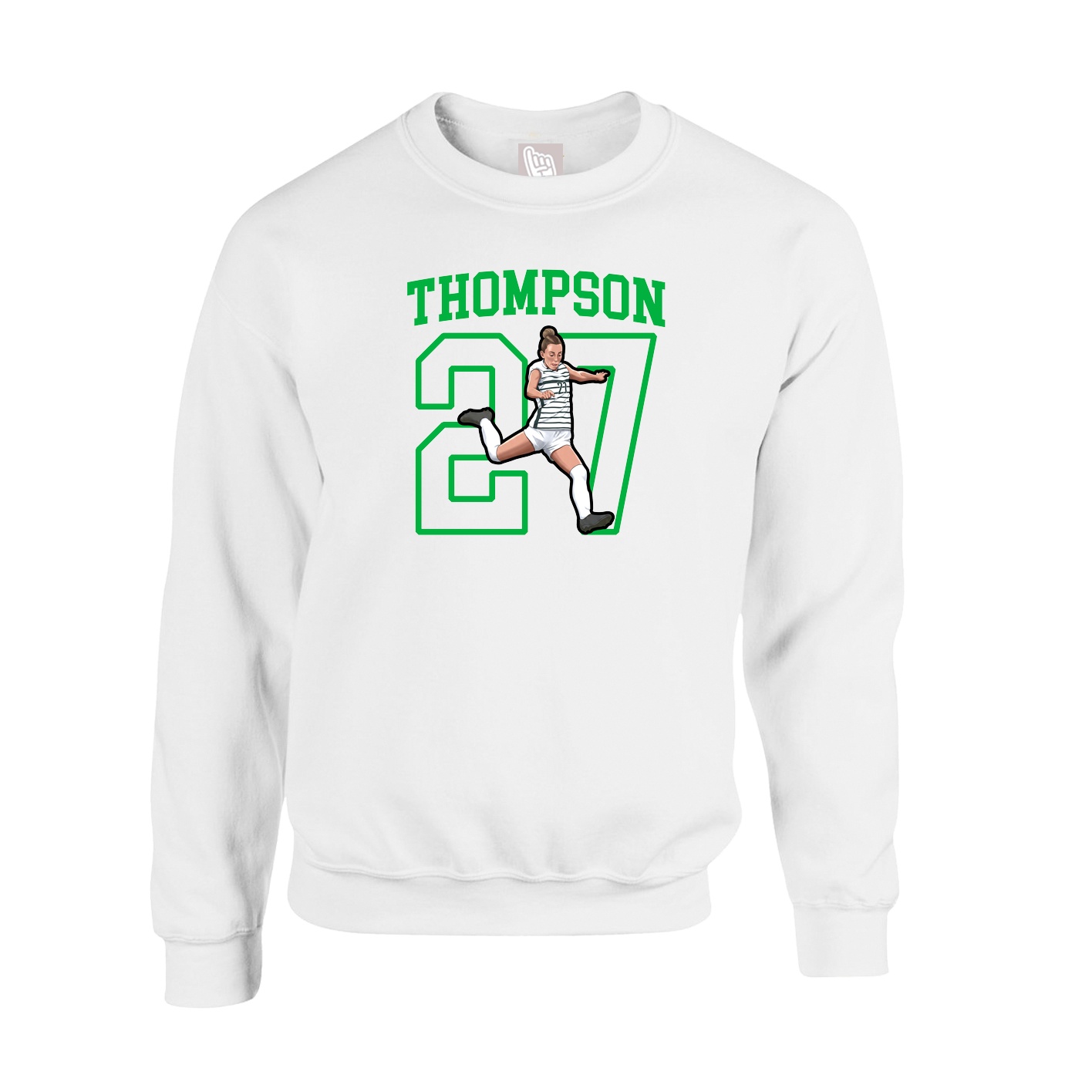 Fleece Crew — Shirsey in White
