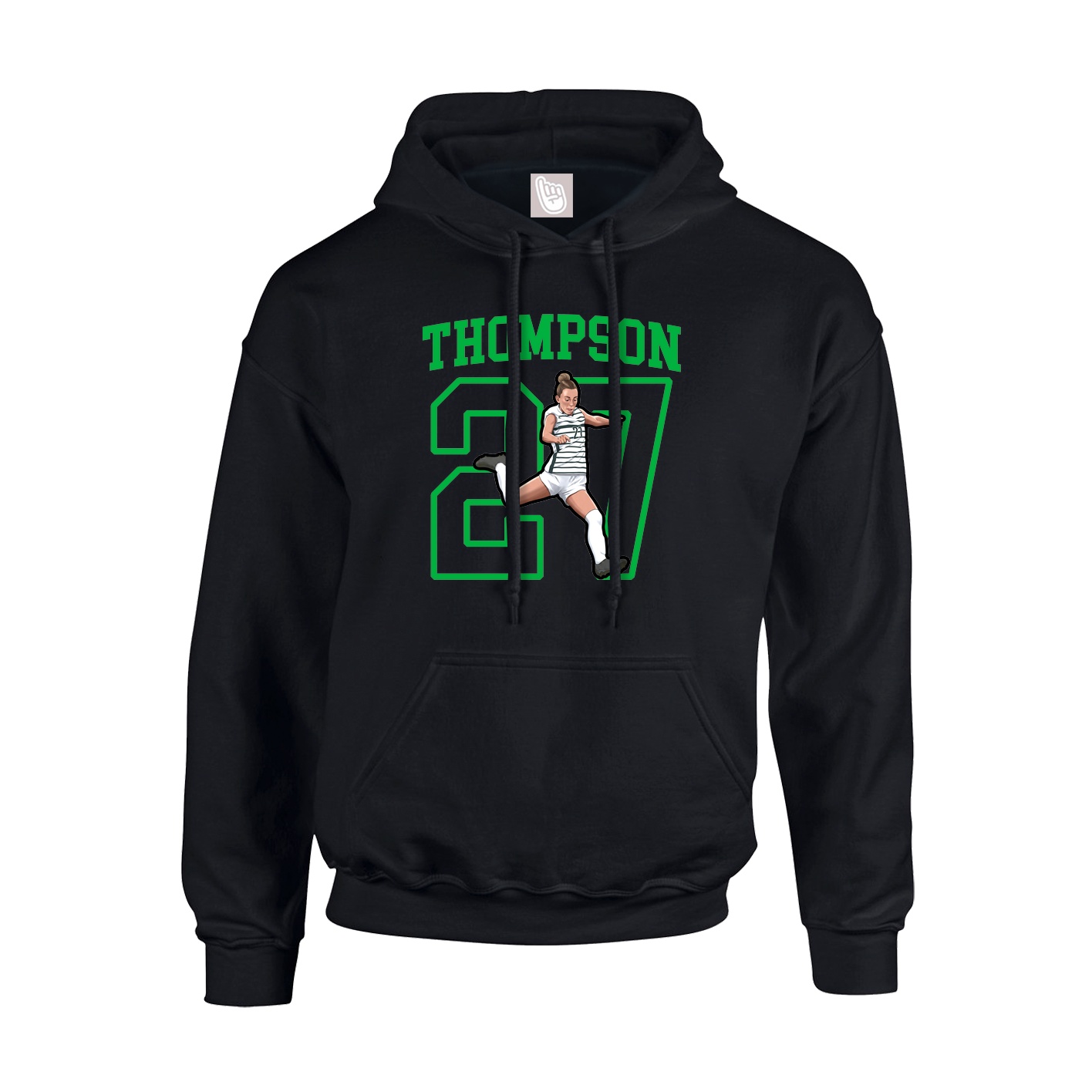 Youth Hoodie — Shirsey in Black