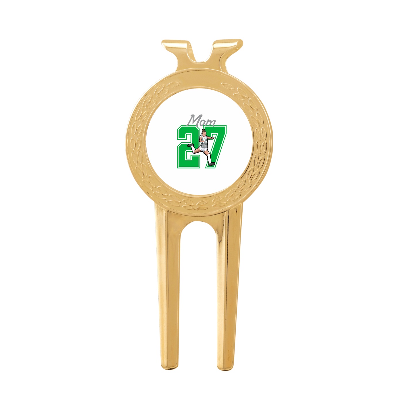 Divot Tool with Ball Marker — Mothers Day Shirsey in Classic
