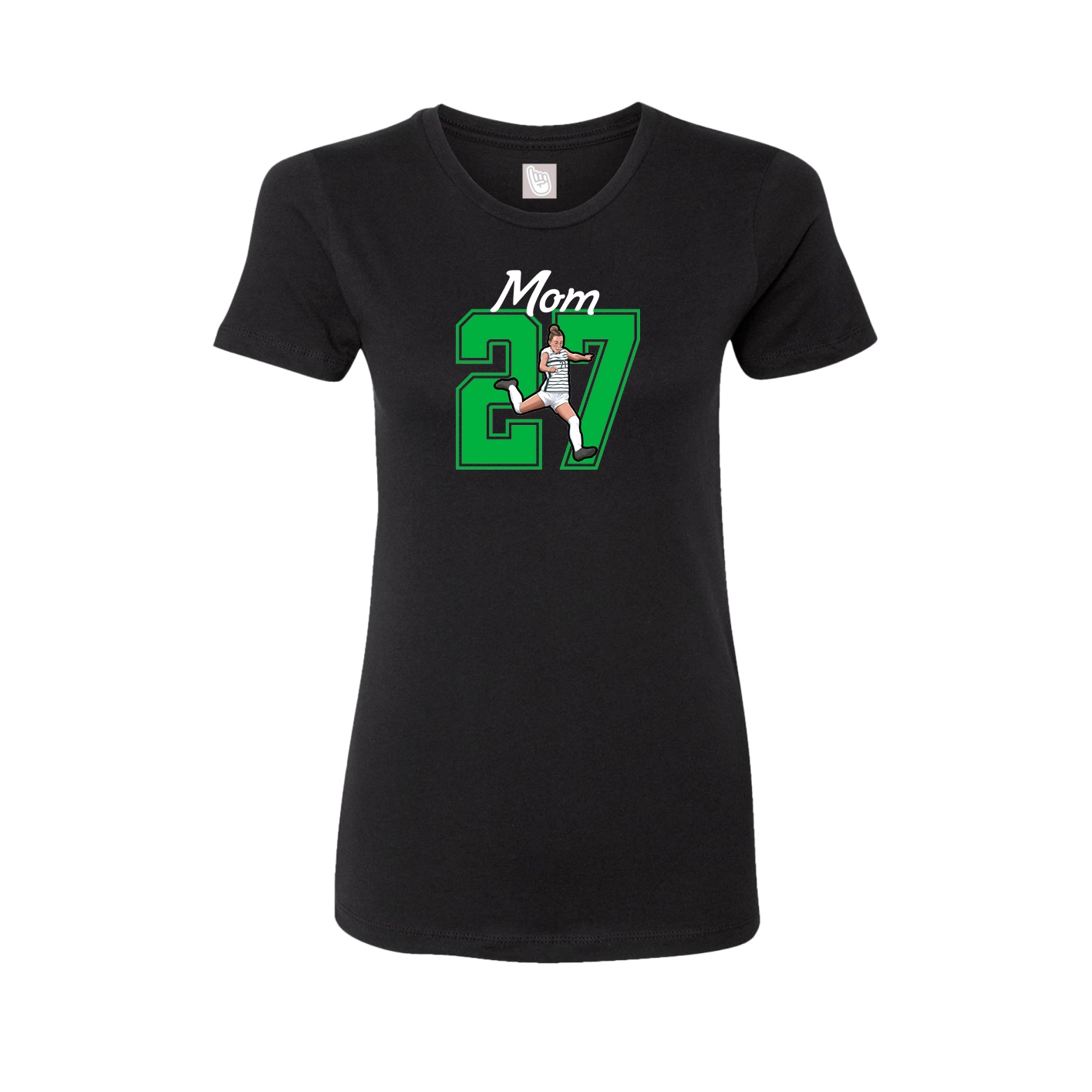 Womens Tee — Mothers Day Shirsey in Black