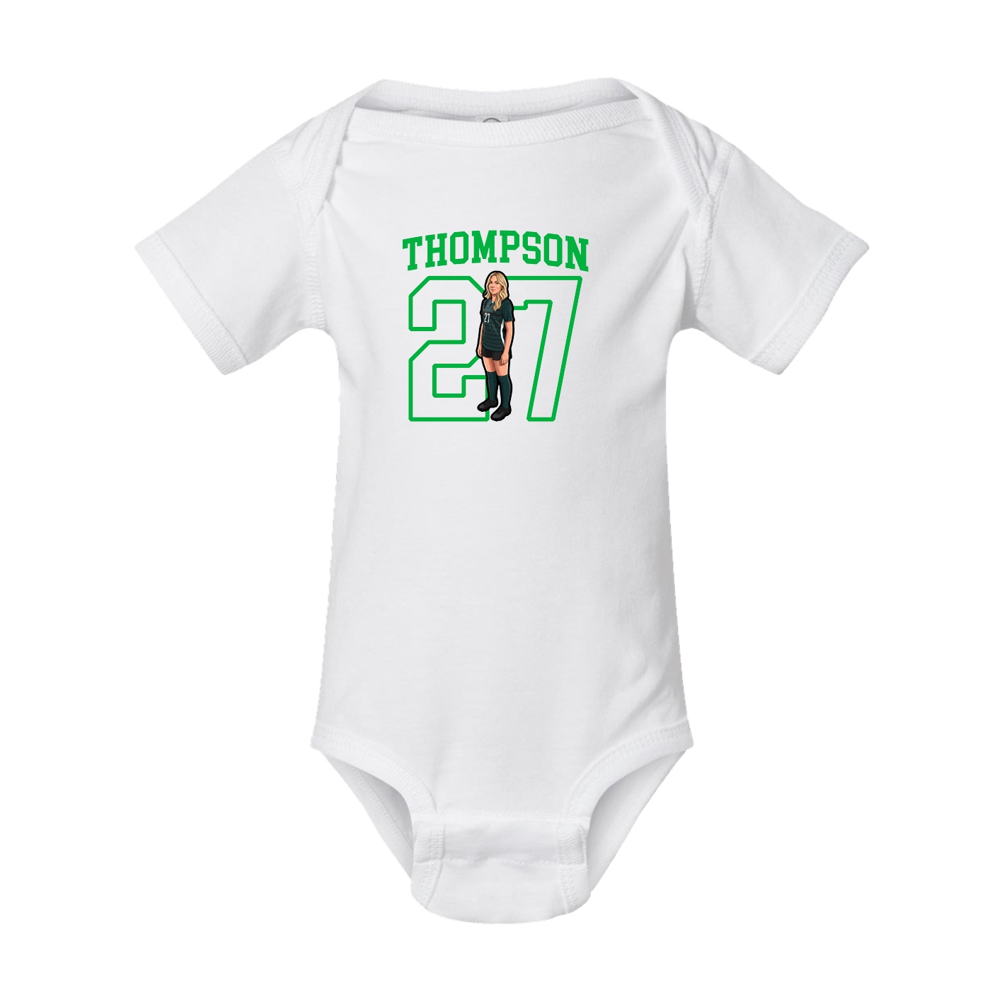 Baby Onesie — Shirsey in White