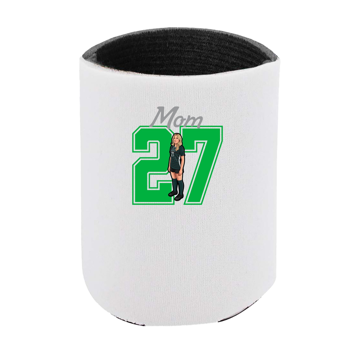 Can Holder — Mothers Day Shirsey in White