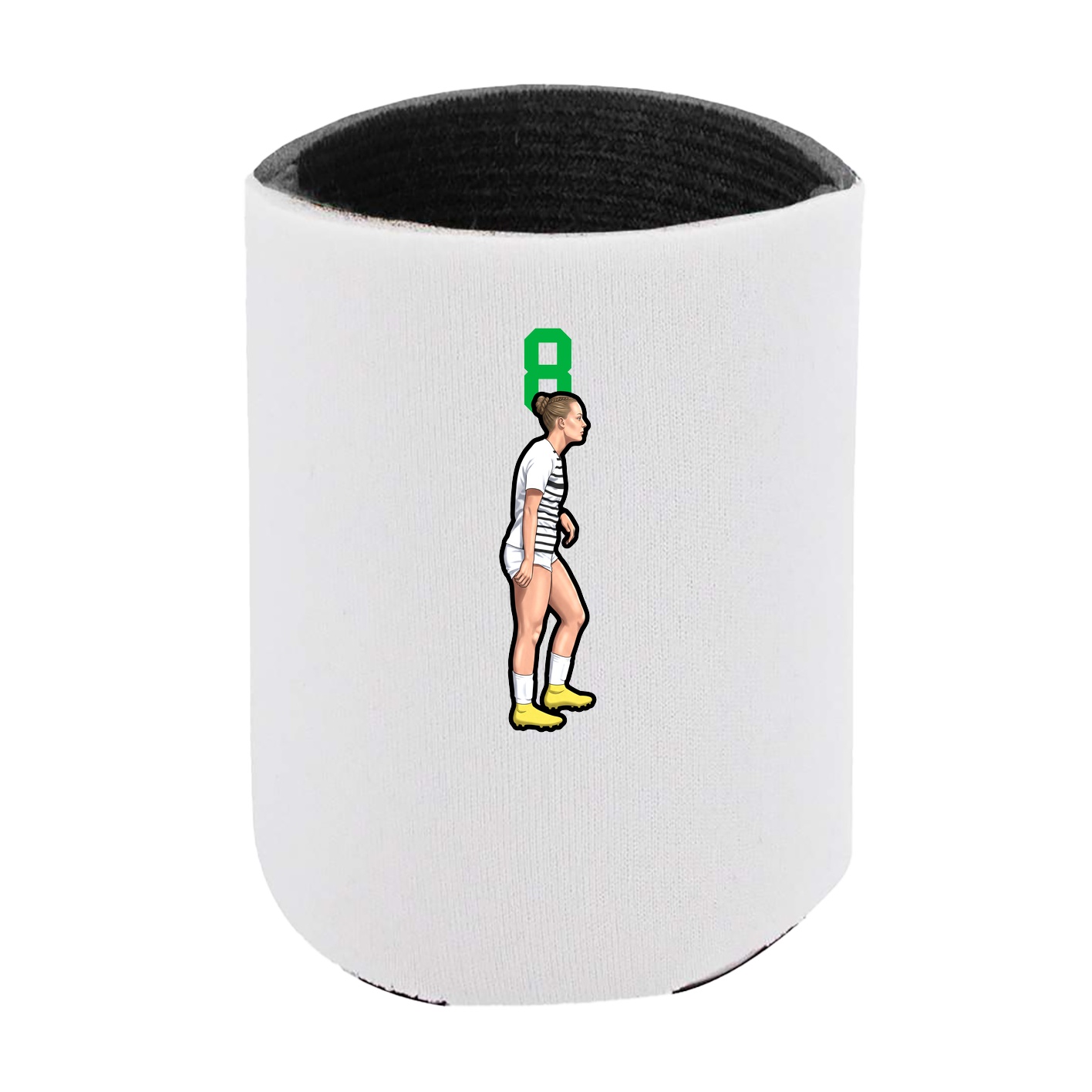 Can Holder — Number Top in White