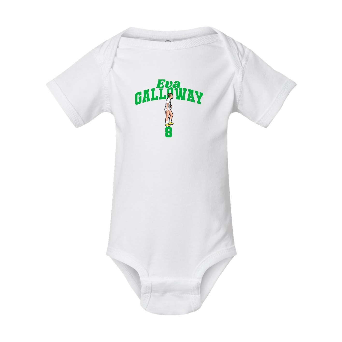 Baby Onesie — Signature Arch in White
