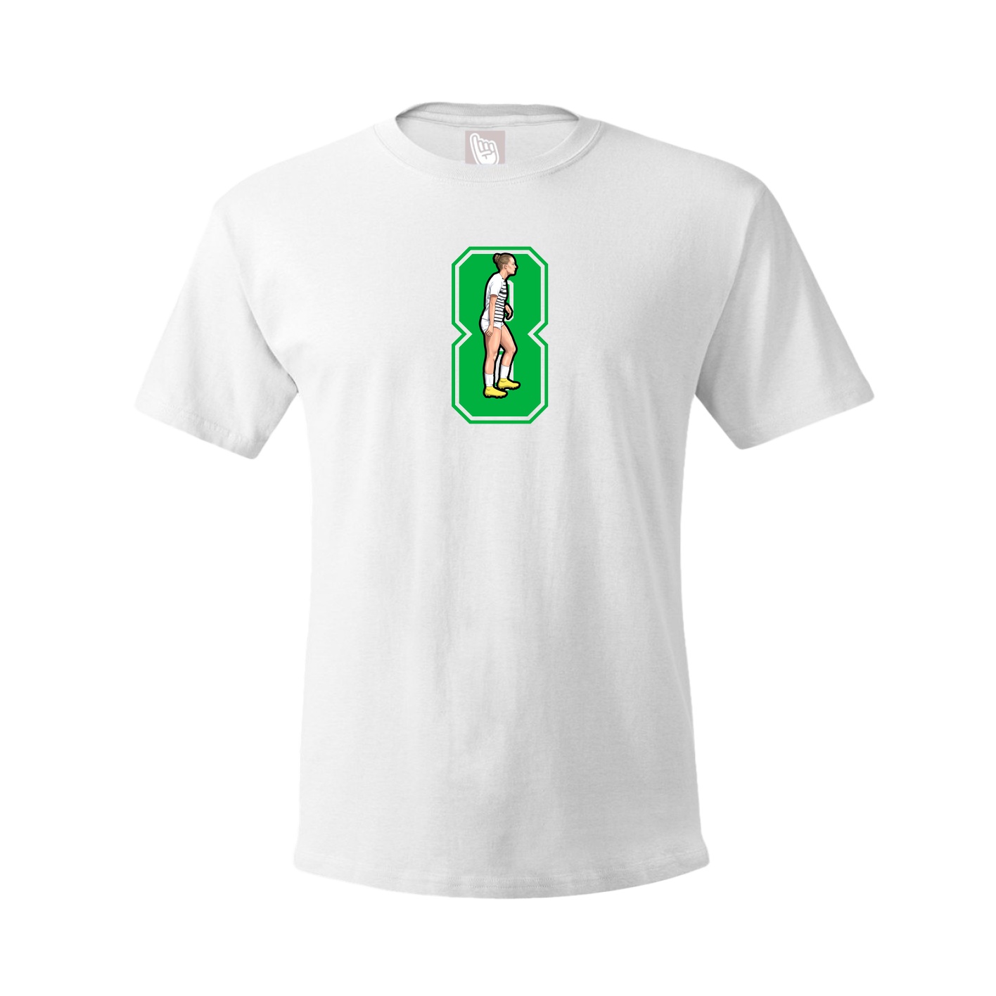 Tee — Number in White