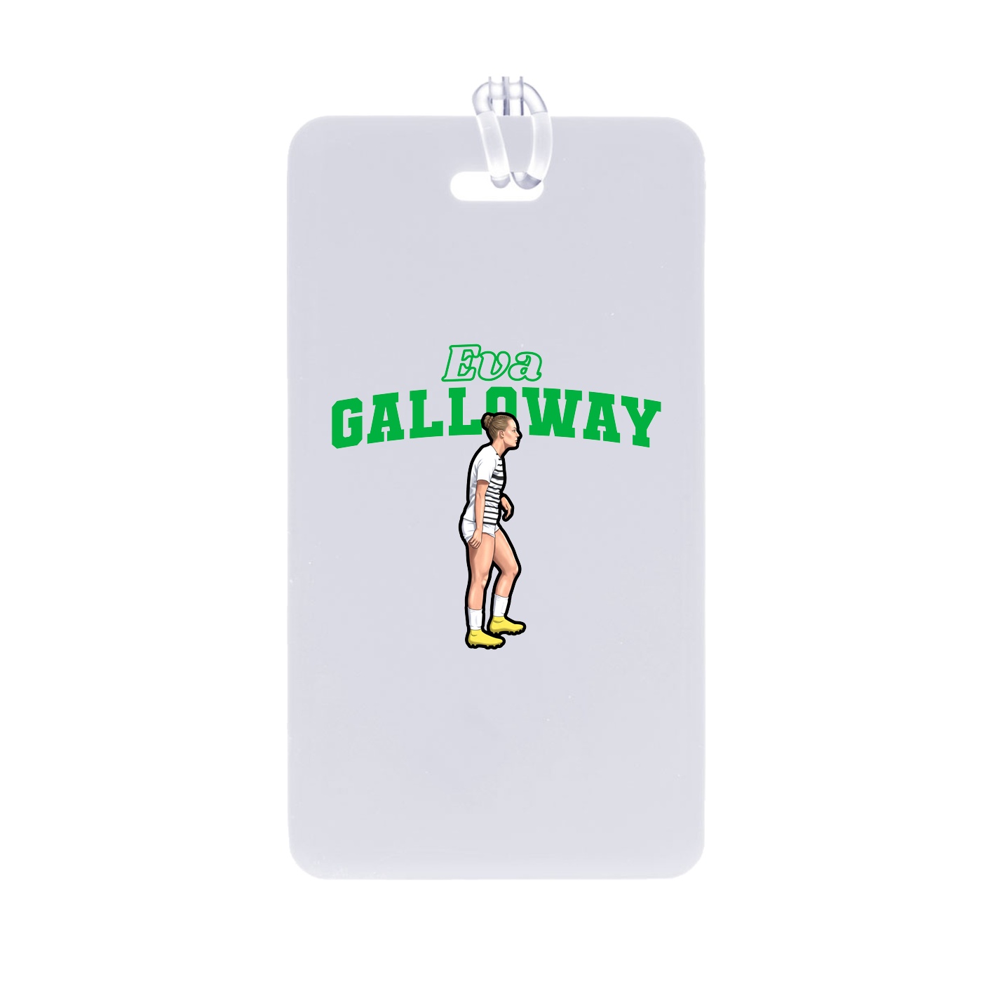 Bag Tag — Name Arch in Classic
