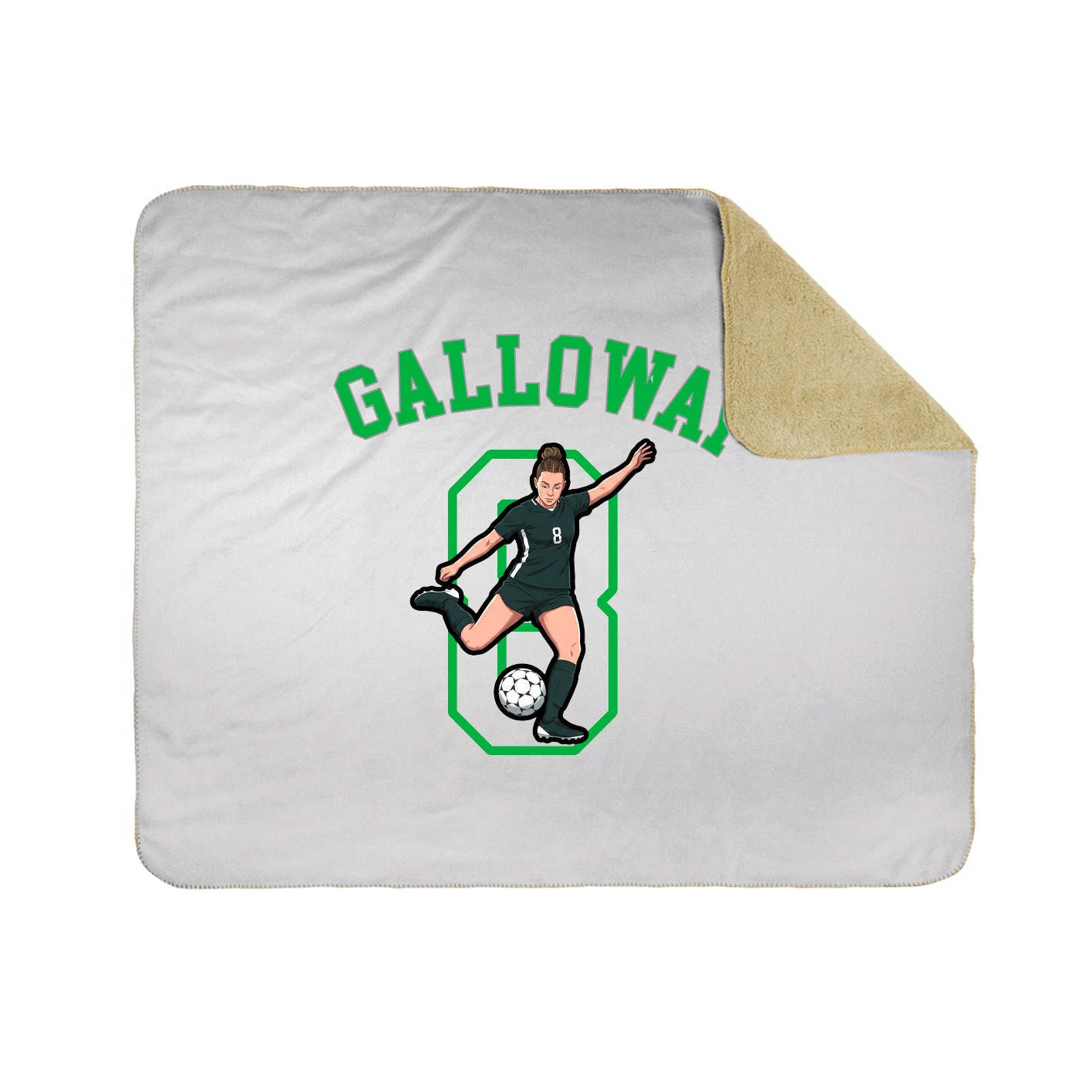 Throw Blanket — Shirsey Arch in White