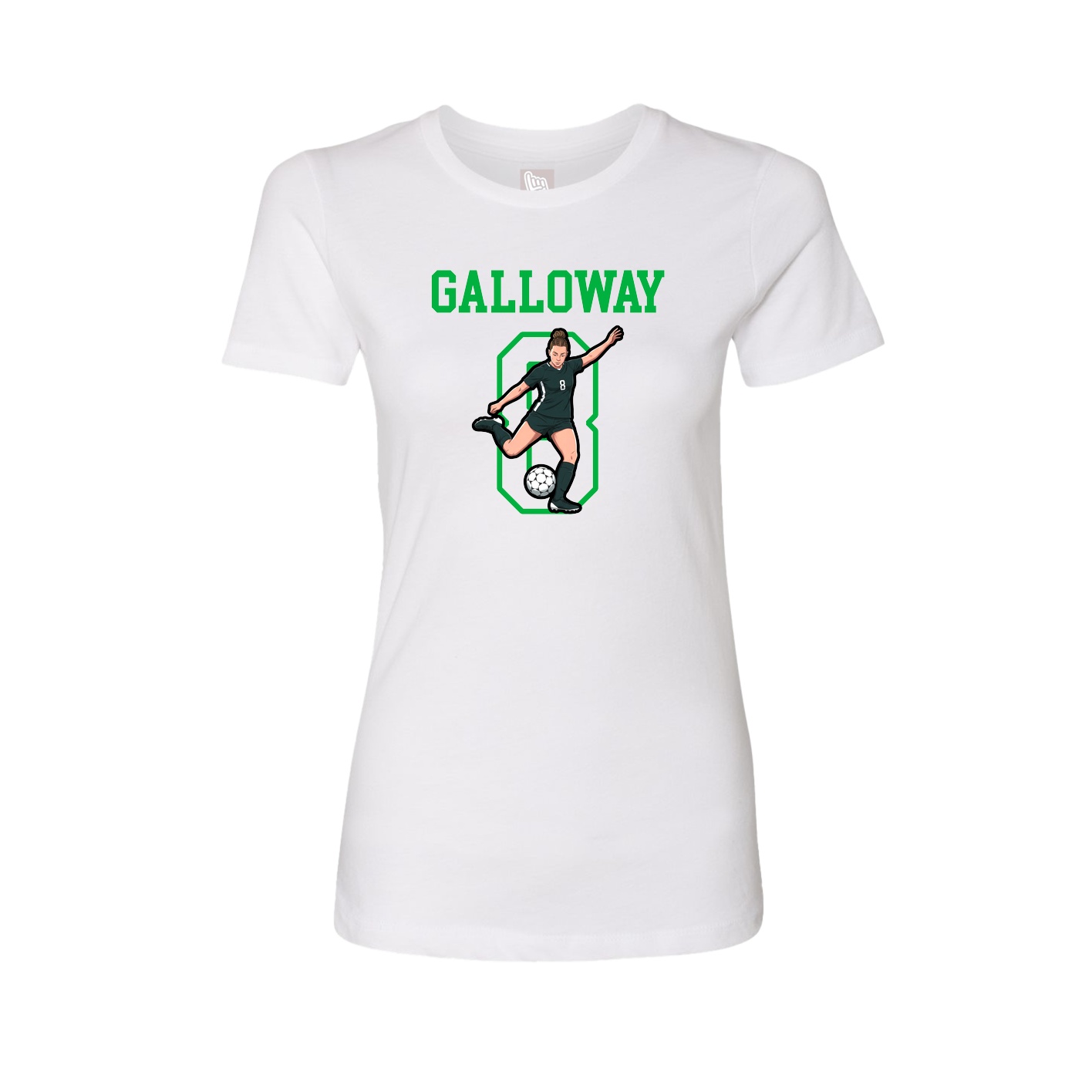 Fitted Women's Tee — Shirsey in White