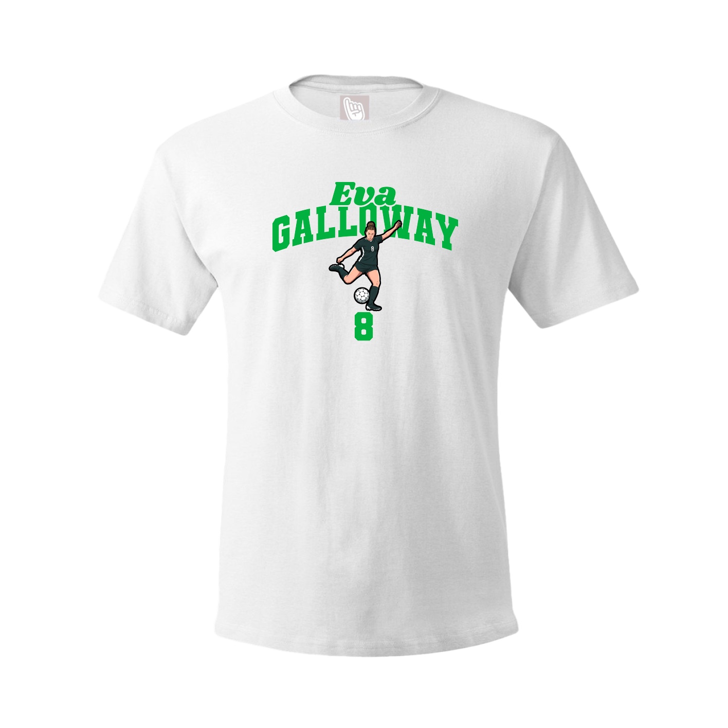 Tee — Signature Arch in White