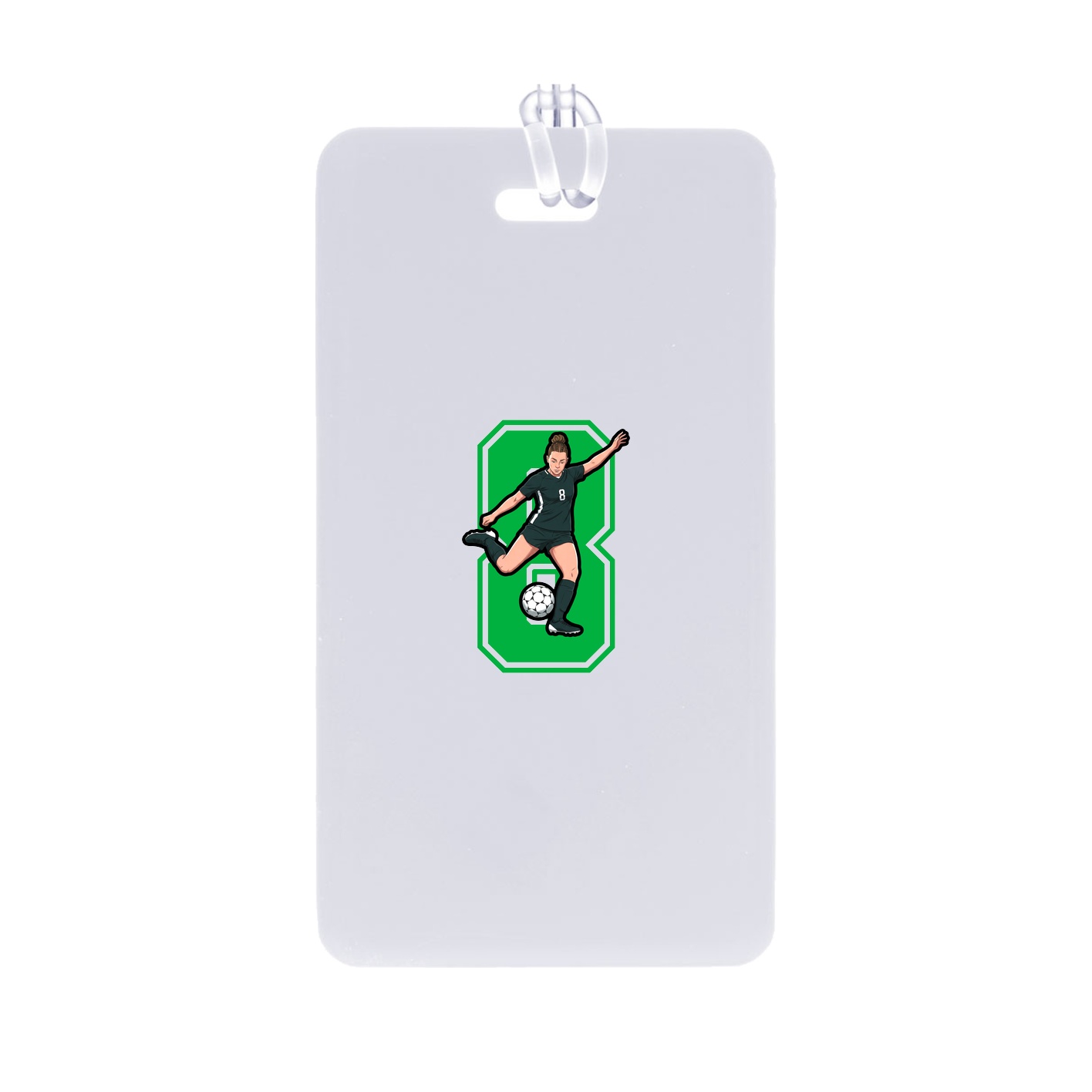 Bag Tag — Number in Classic