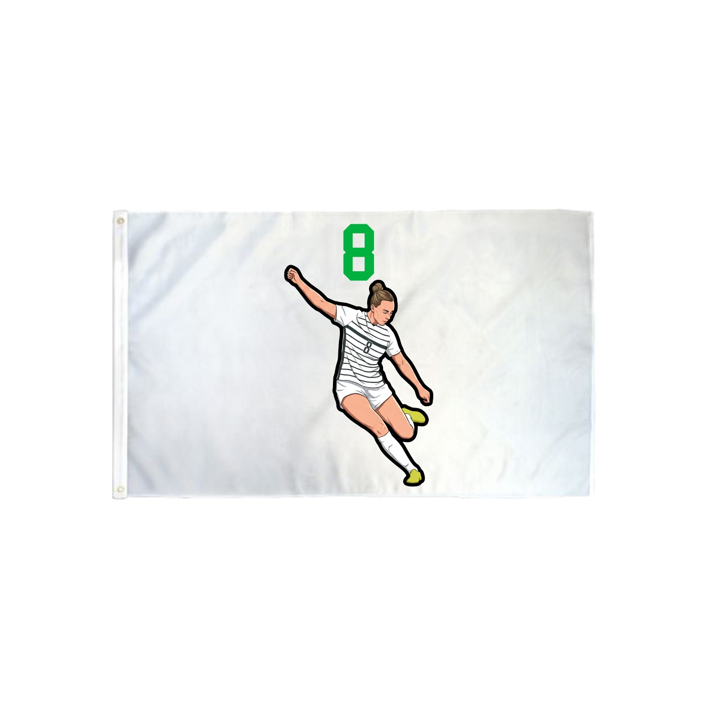 3x5 Flag — Number Top in Classic