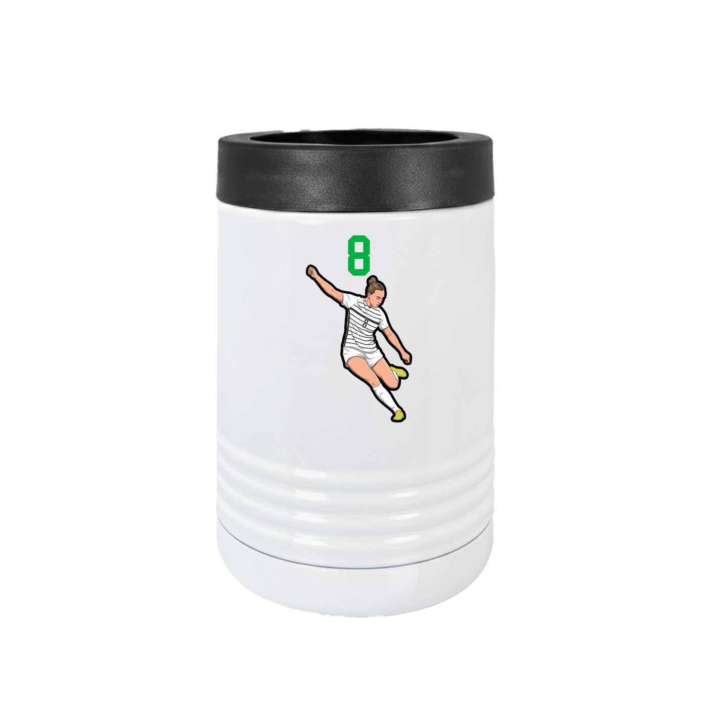 Beverage Holder — Number Top in White