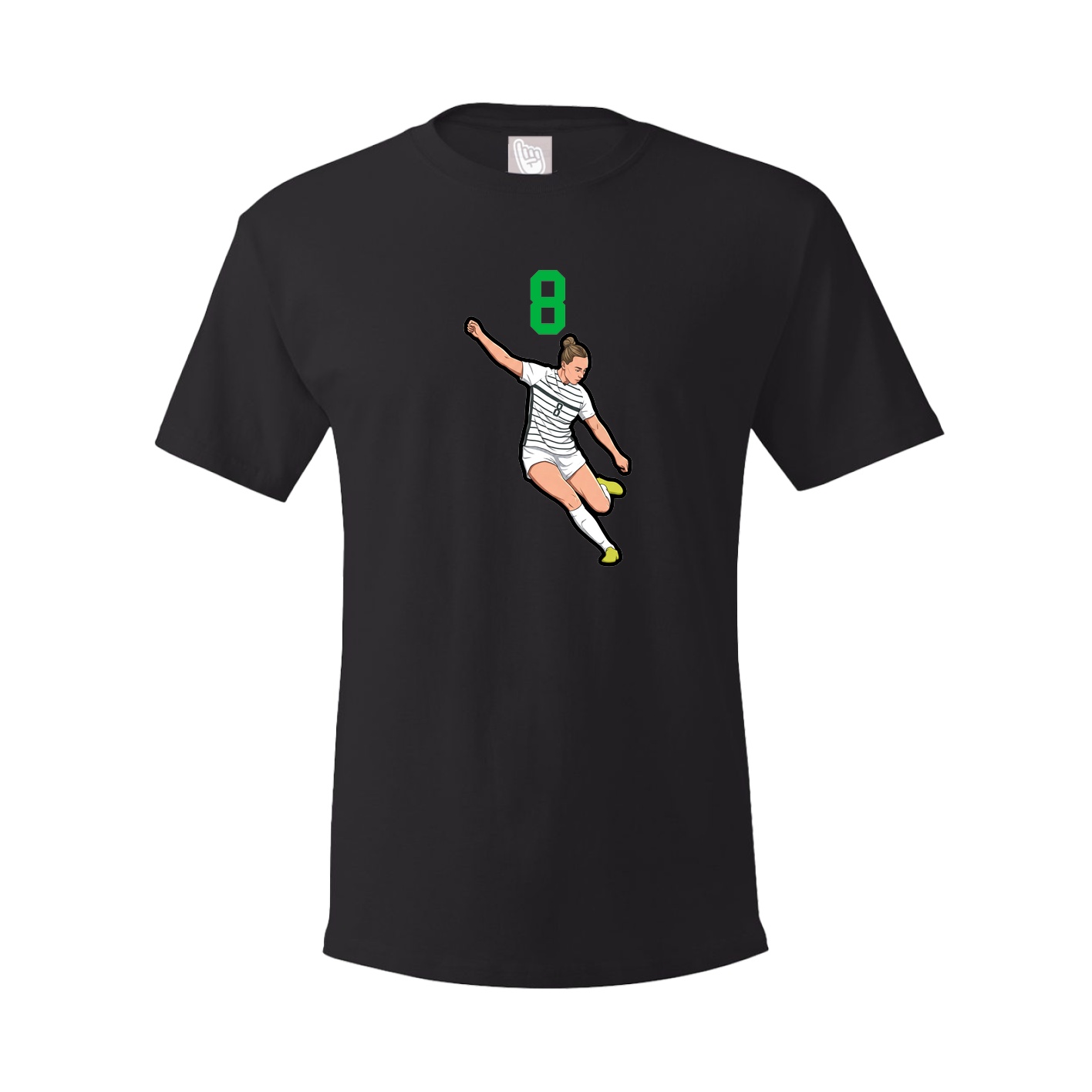 Tee — Number Top in Black