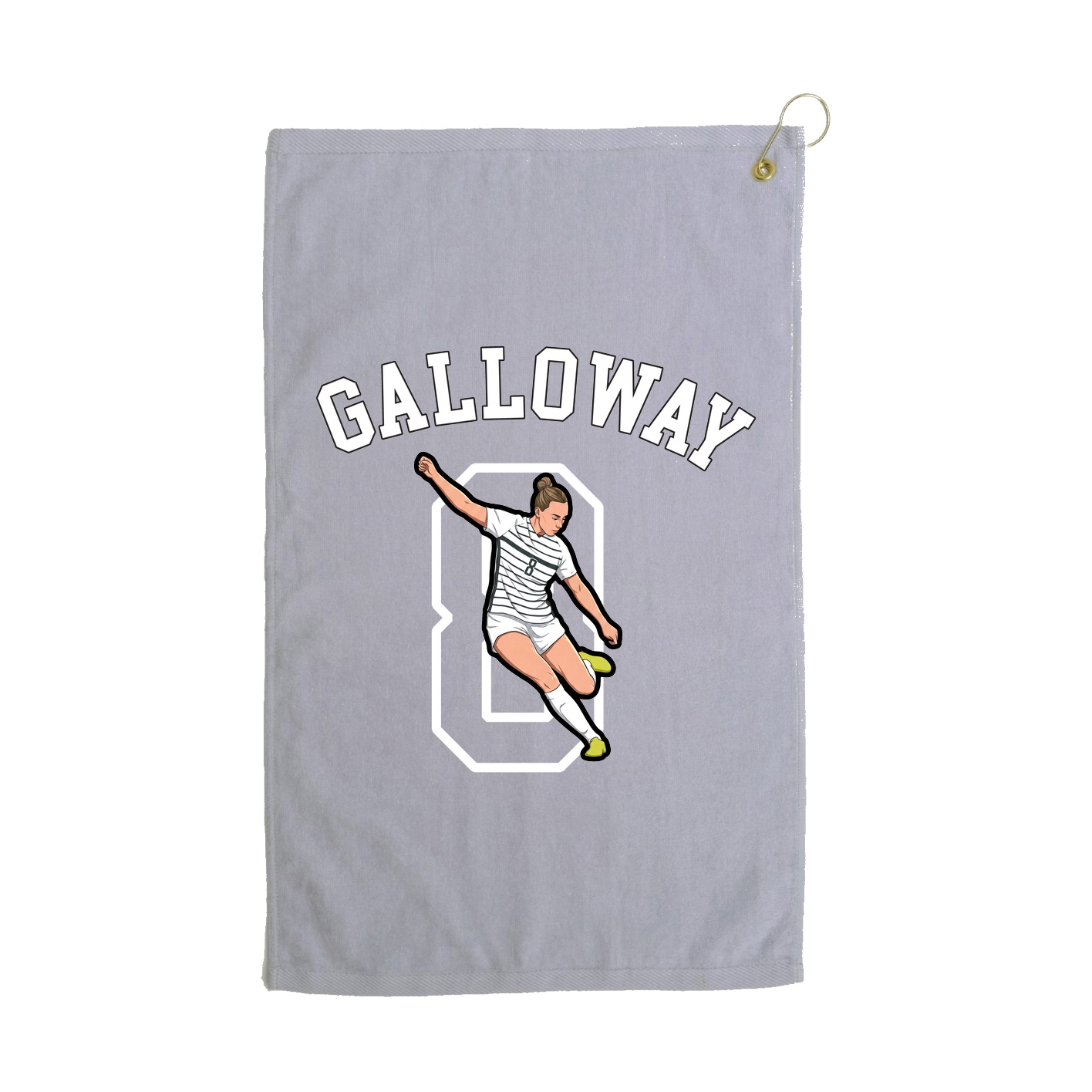 Golf Towel — Shirsey Arch in Grey