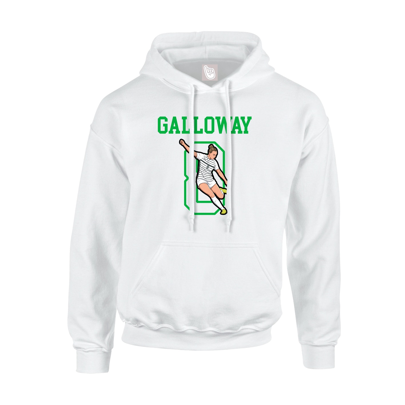 Youth Hoodie — Shirsey in White
