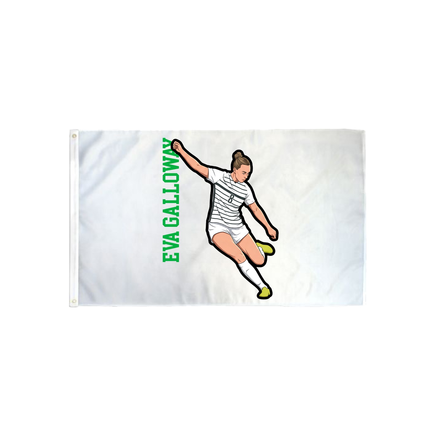 3x5 Flag — Name Vertical in Classic