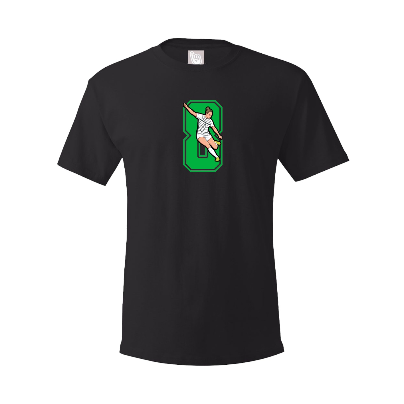 Youth Tee — Number in Black