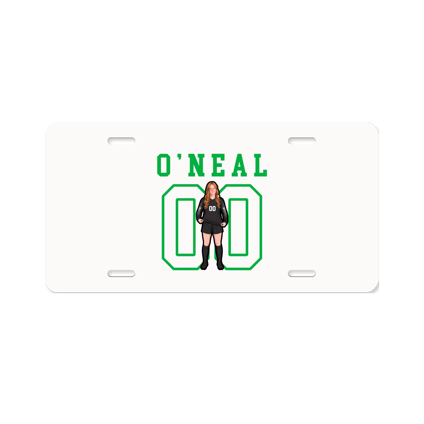 License Plate — Shirsey in Classic