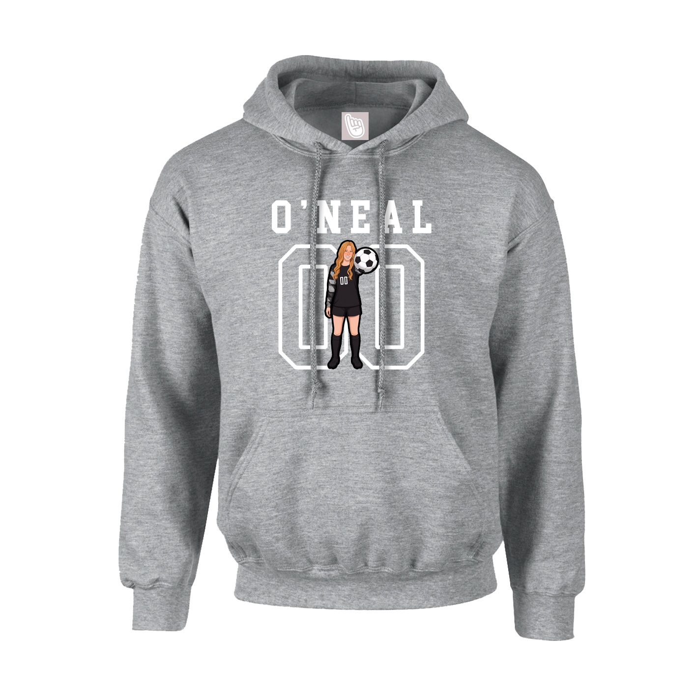 Youth Hoodie — Shirsey in Grey